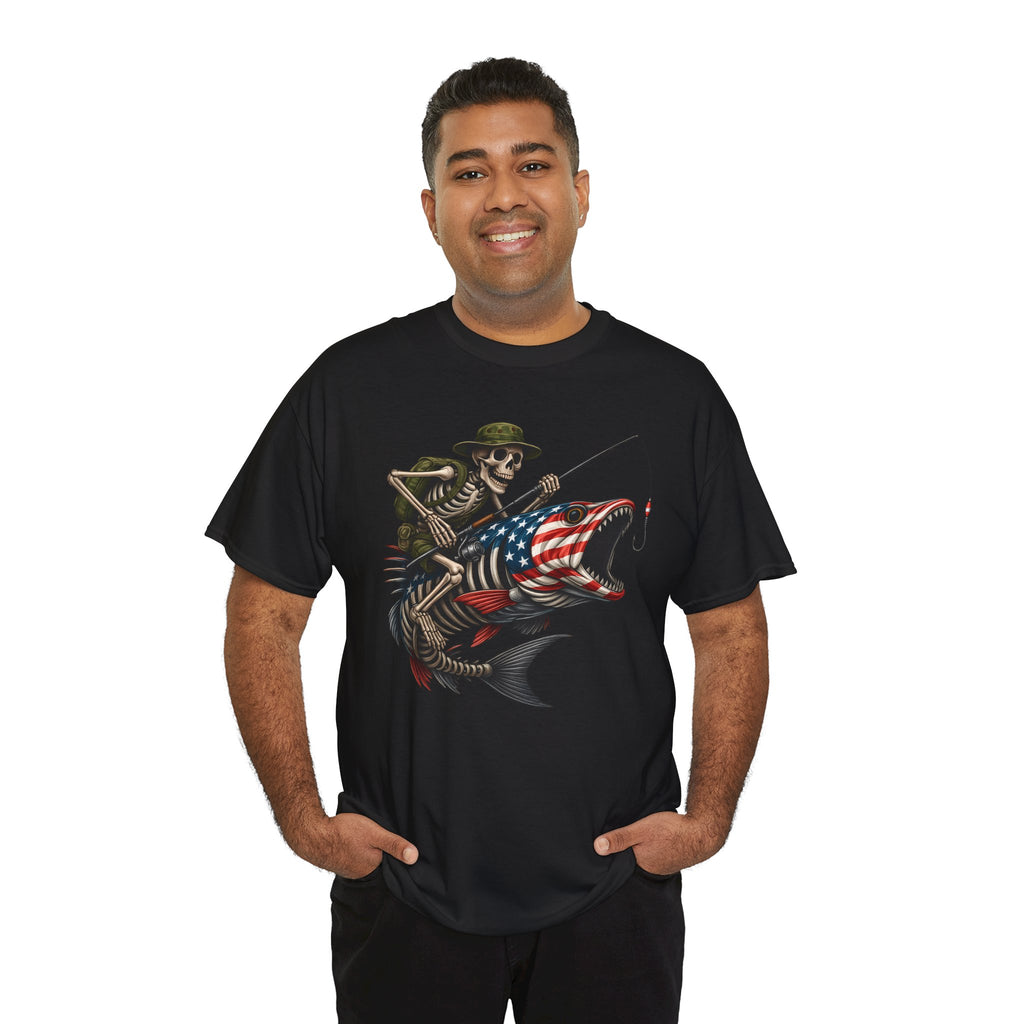 Fishing Skeleton Tee
