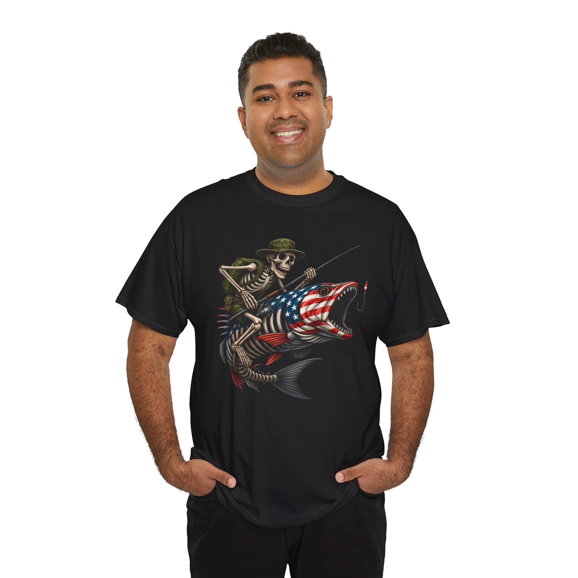 Fishing Skeleton Tee