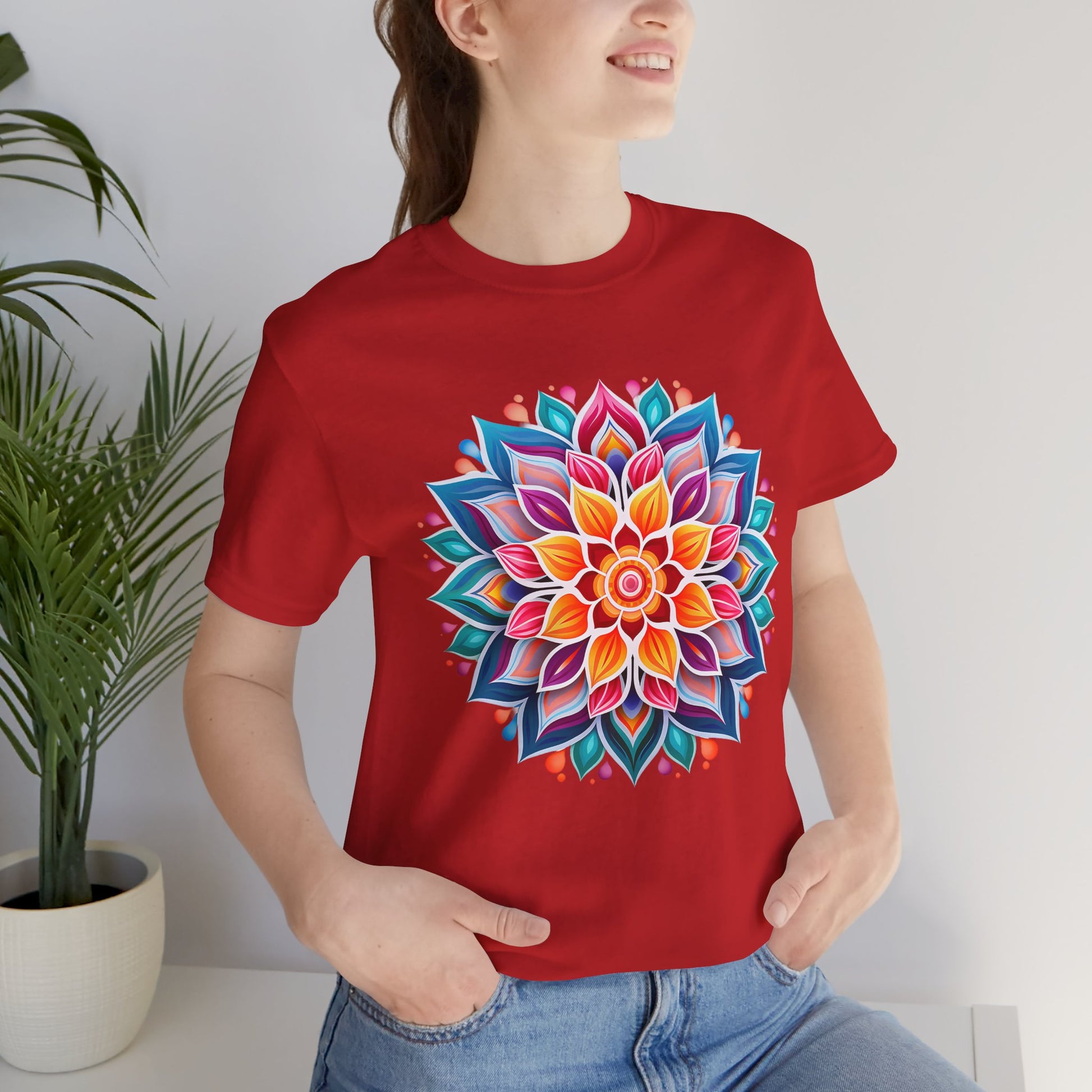 Vibrant Mandala Graphic Tee