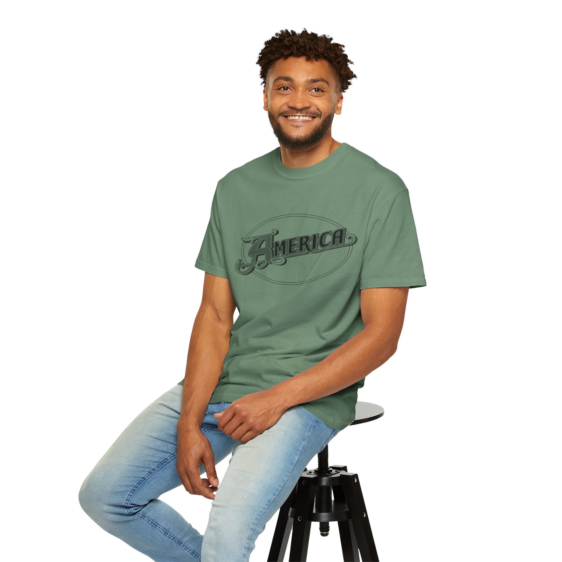 America Vintage Garment-Dyed T-Shirt