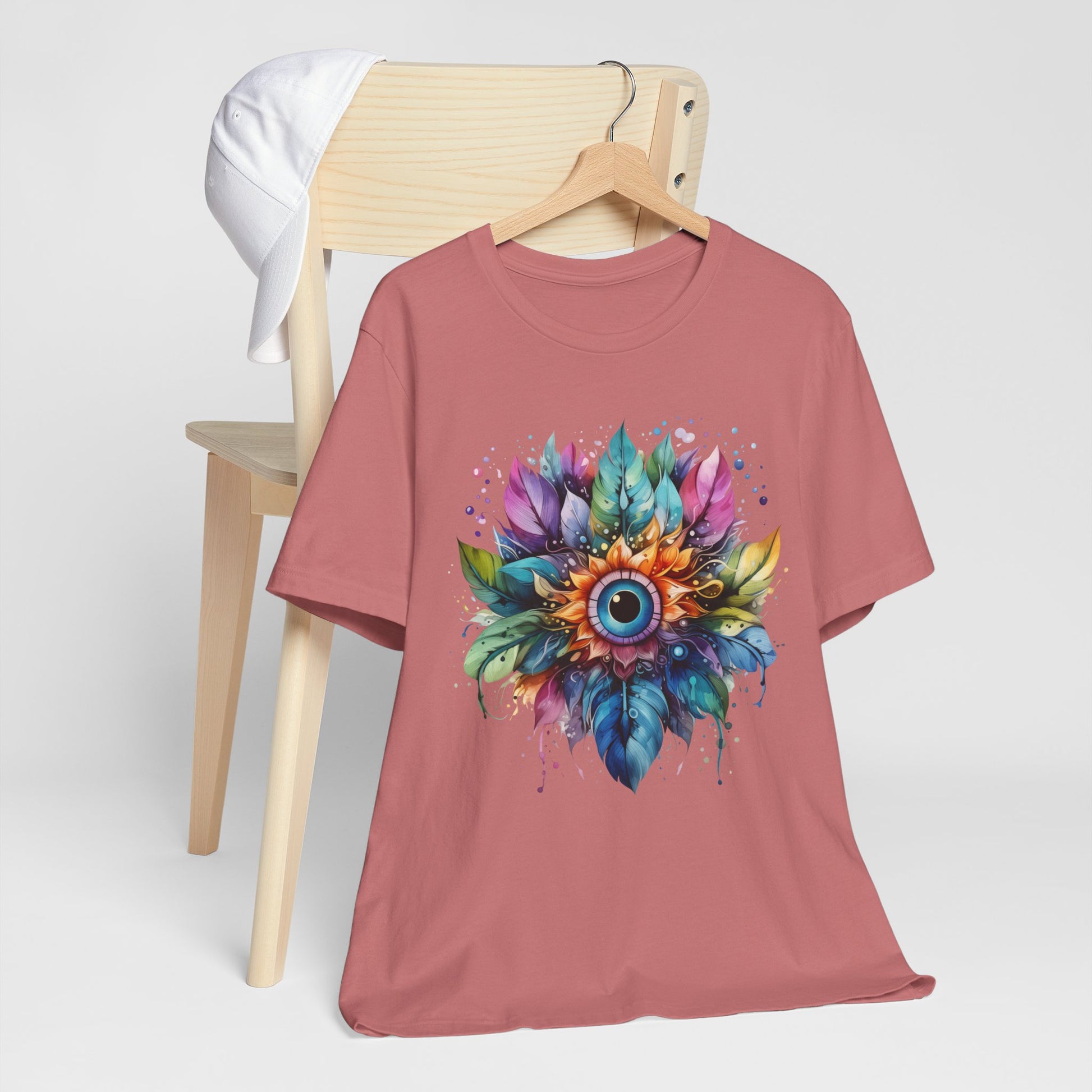 Colorful Eye Design Unisex Tee