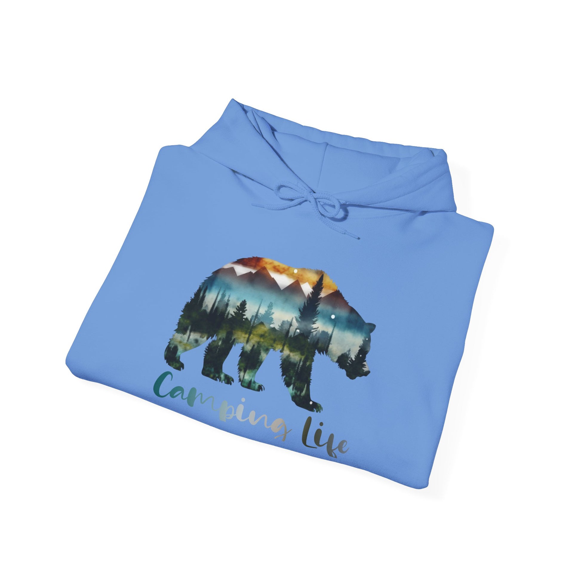 Camping Life Bear Hoodie