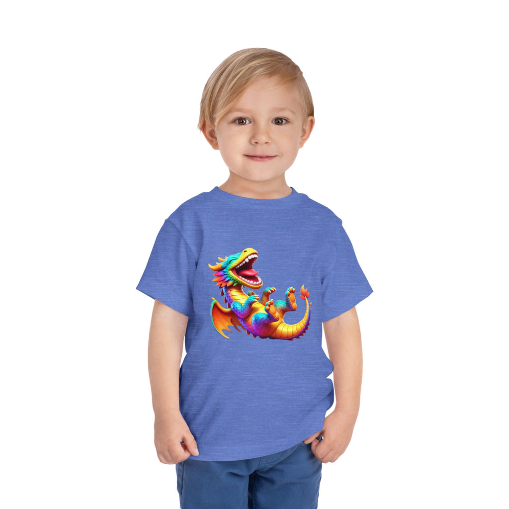 Rainbow Dinosaur Toddler Tee