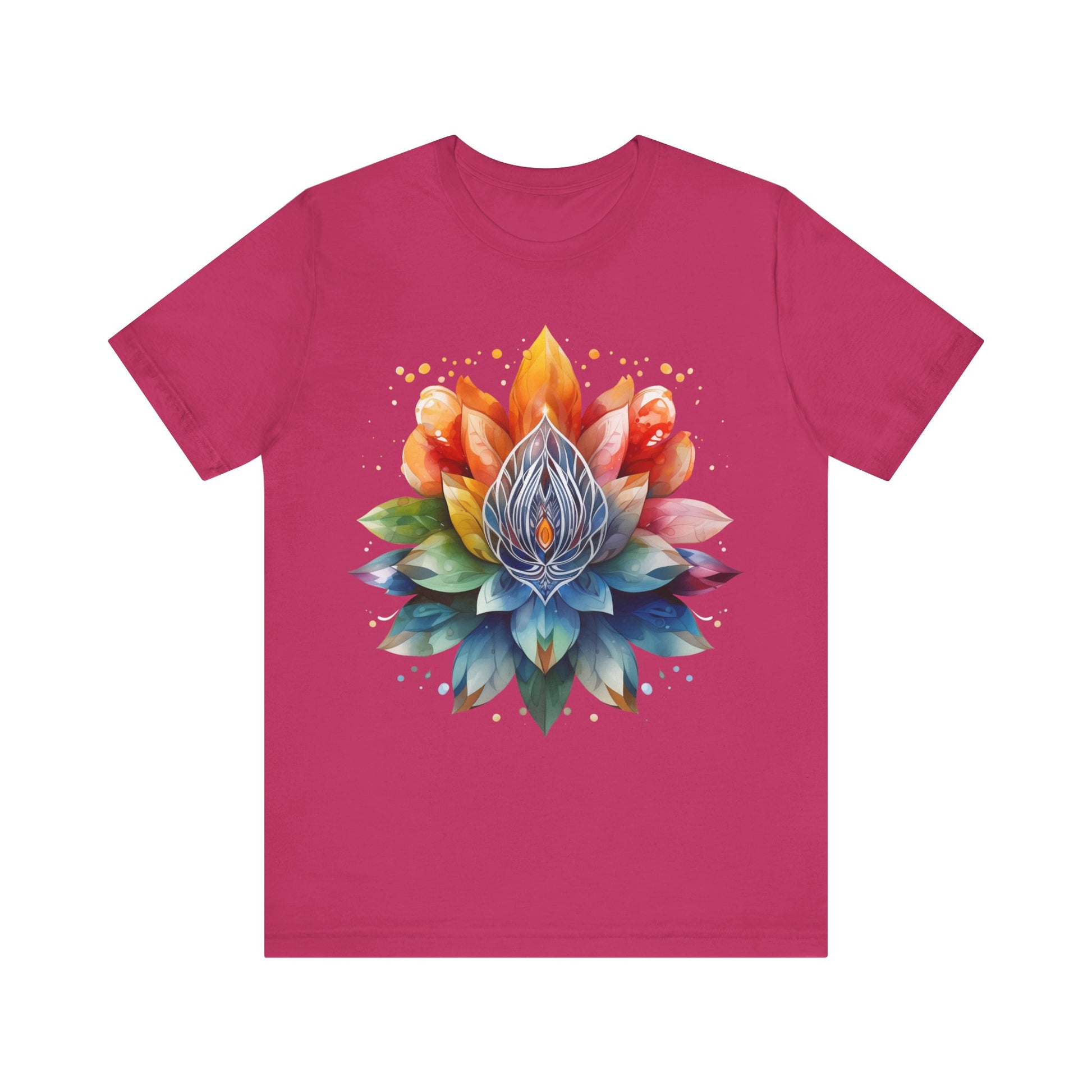 Colorful Lotus Flower T-Shirt
