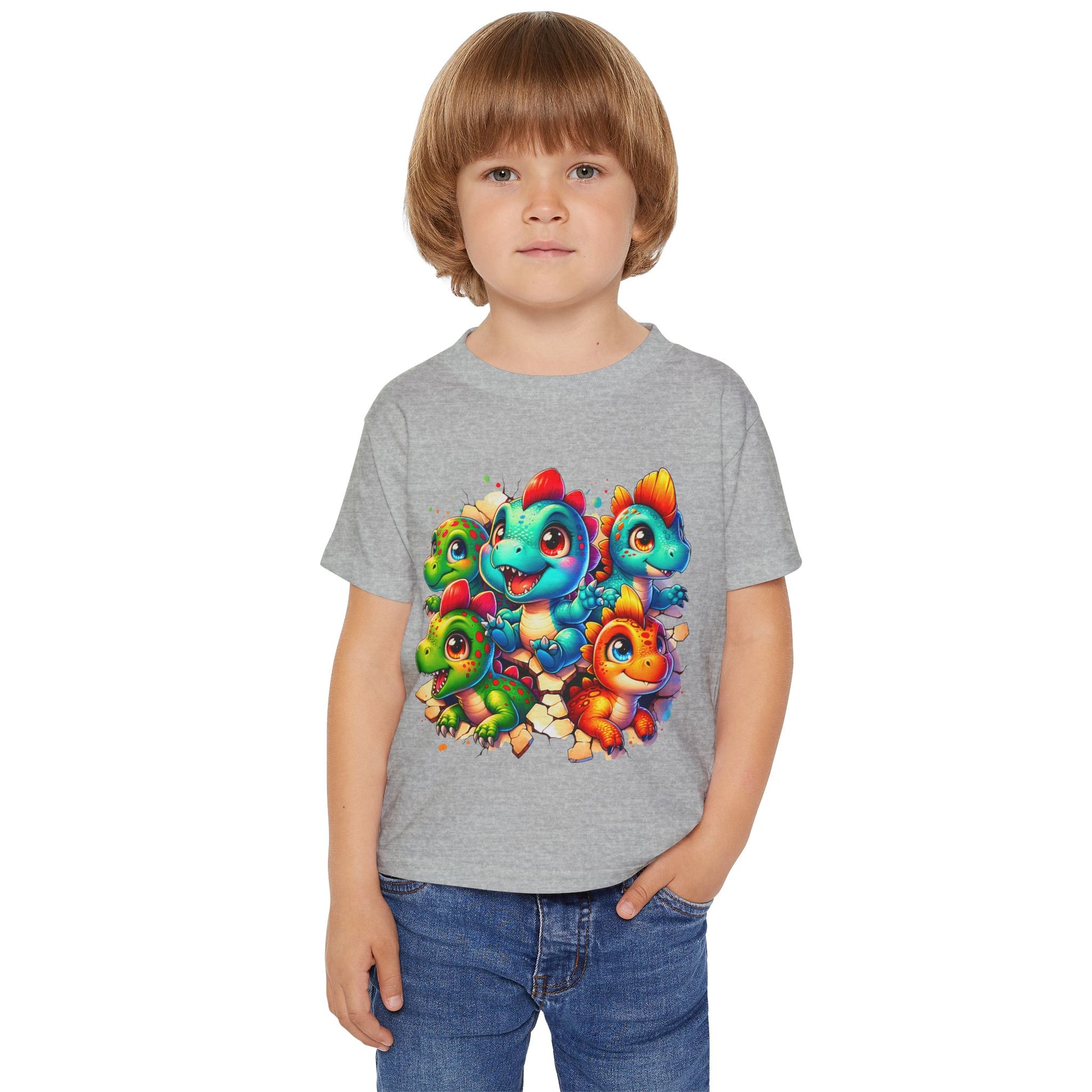 Colorful Dinosaur Toddler T-Shirt