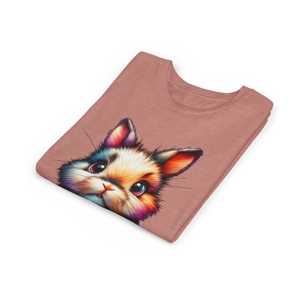 Colorful Bunny Youth Short Sleeve Tee