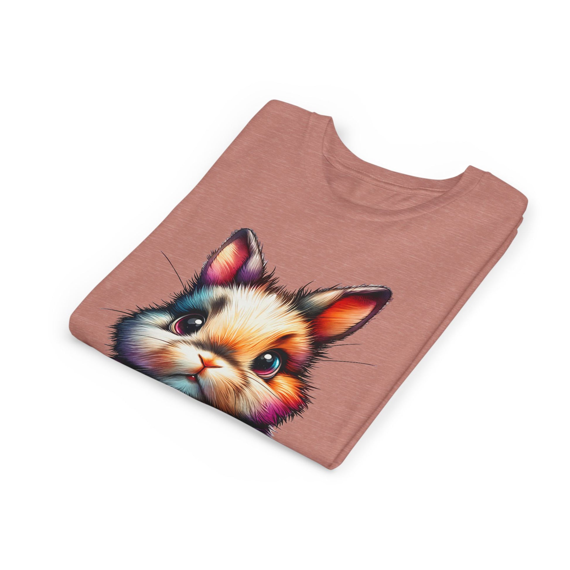 Colorful Bunny Youth Short Sleeve Tee