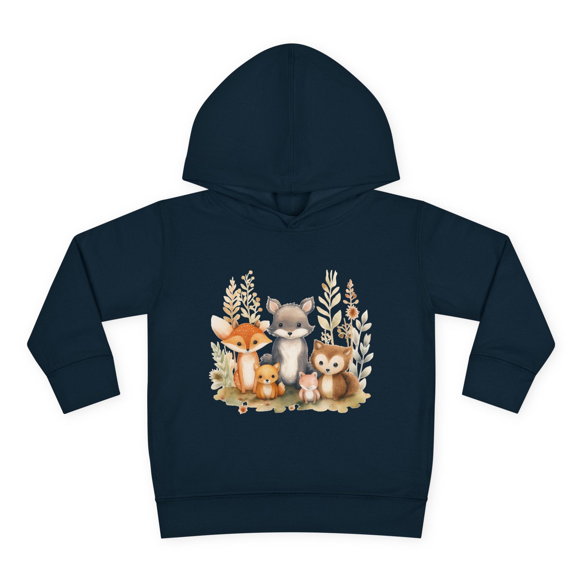 Whimsical Animal Toddler Hoodie