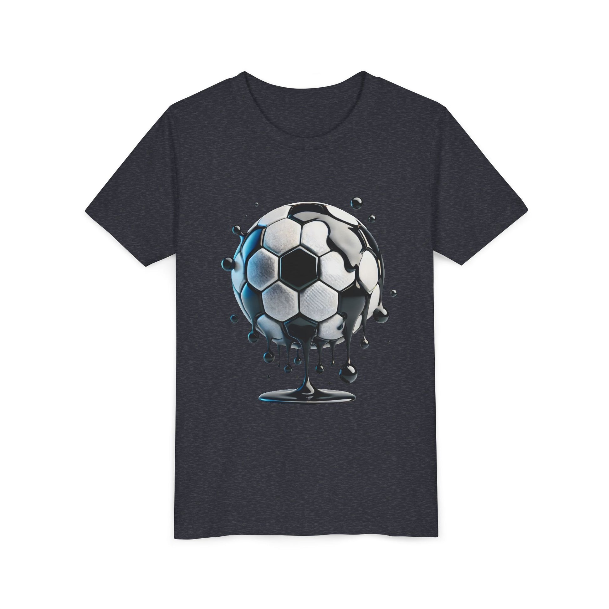 Dripping Soccer Ball Youth Tee