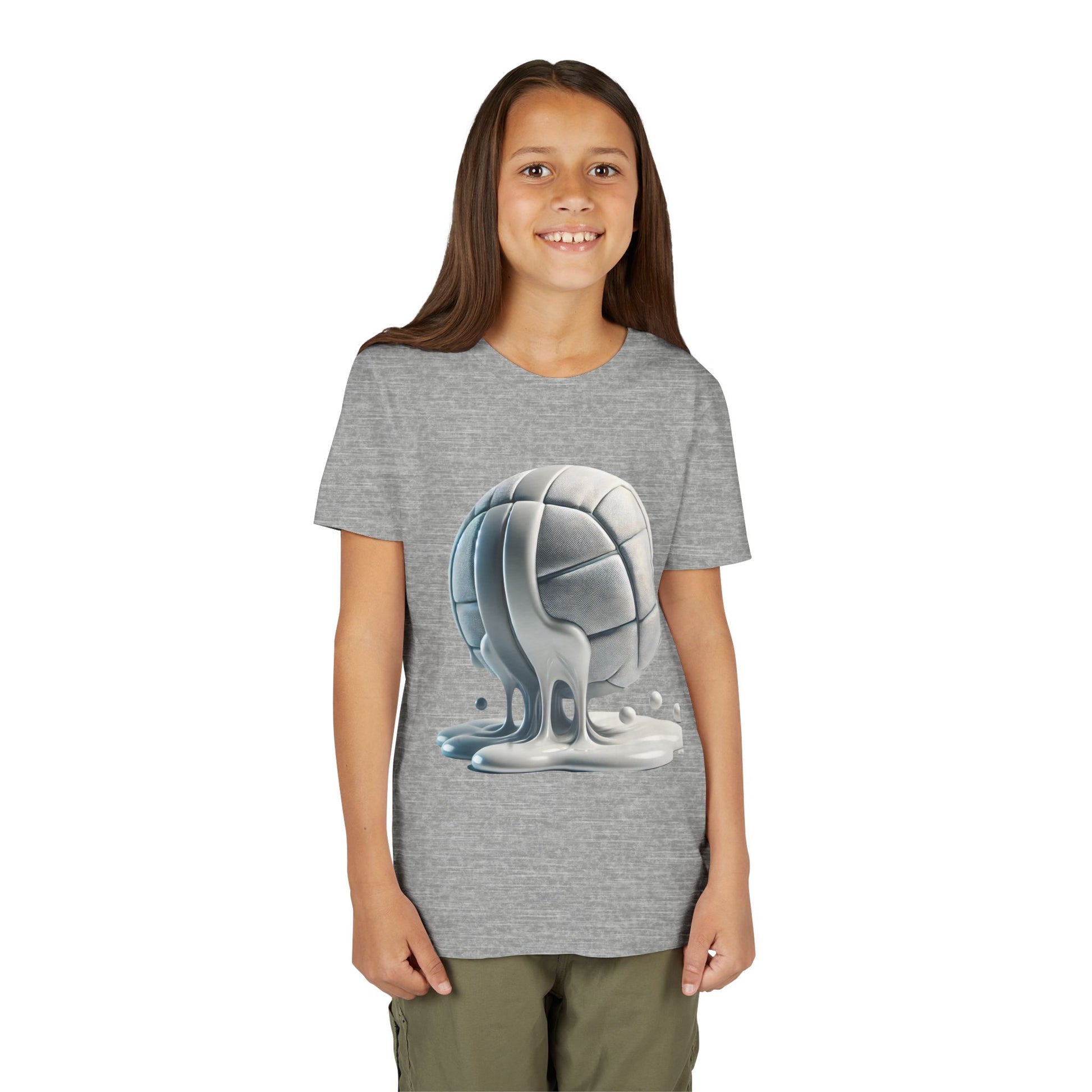 Cool Dripping Volleyball Youth Tee