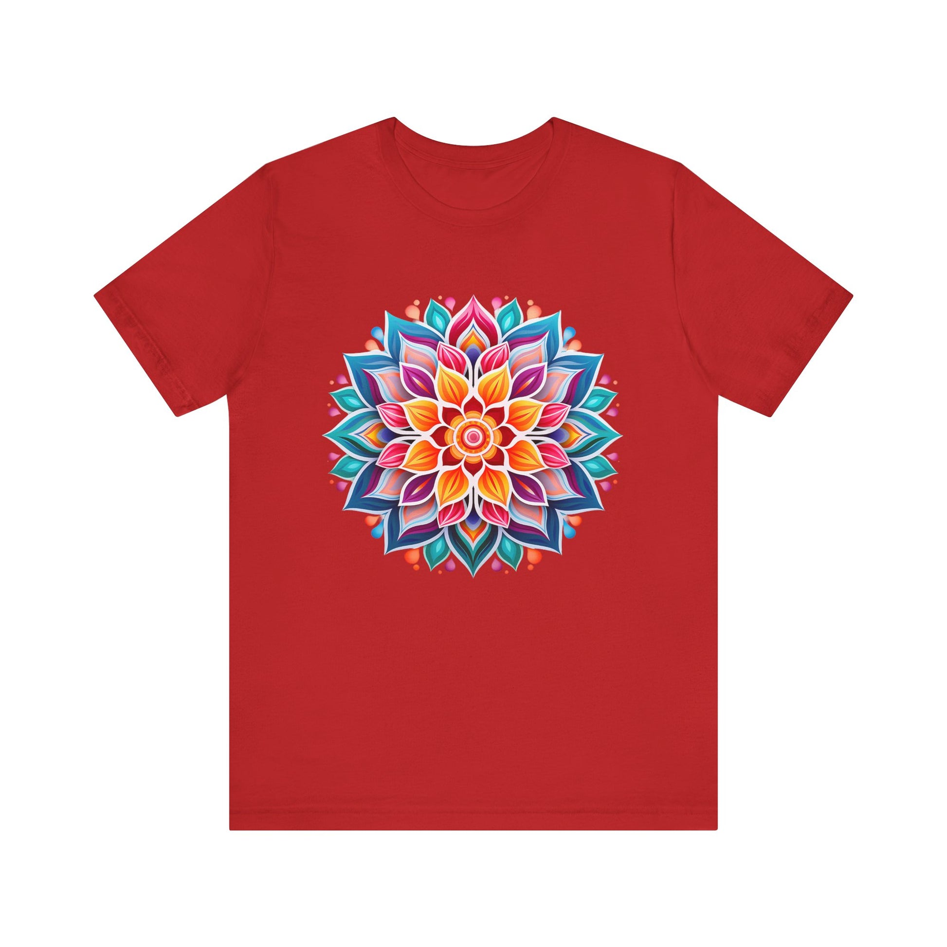 Vibrant Mandala Graphic Tee
