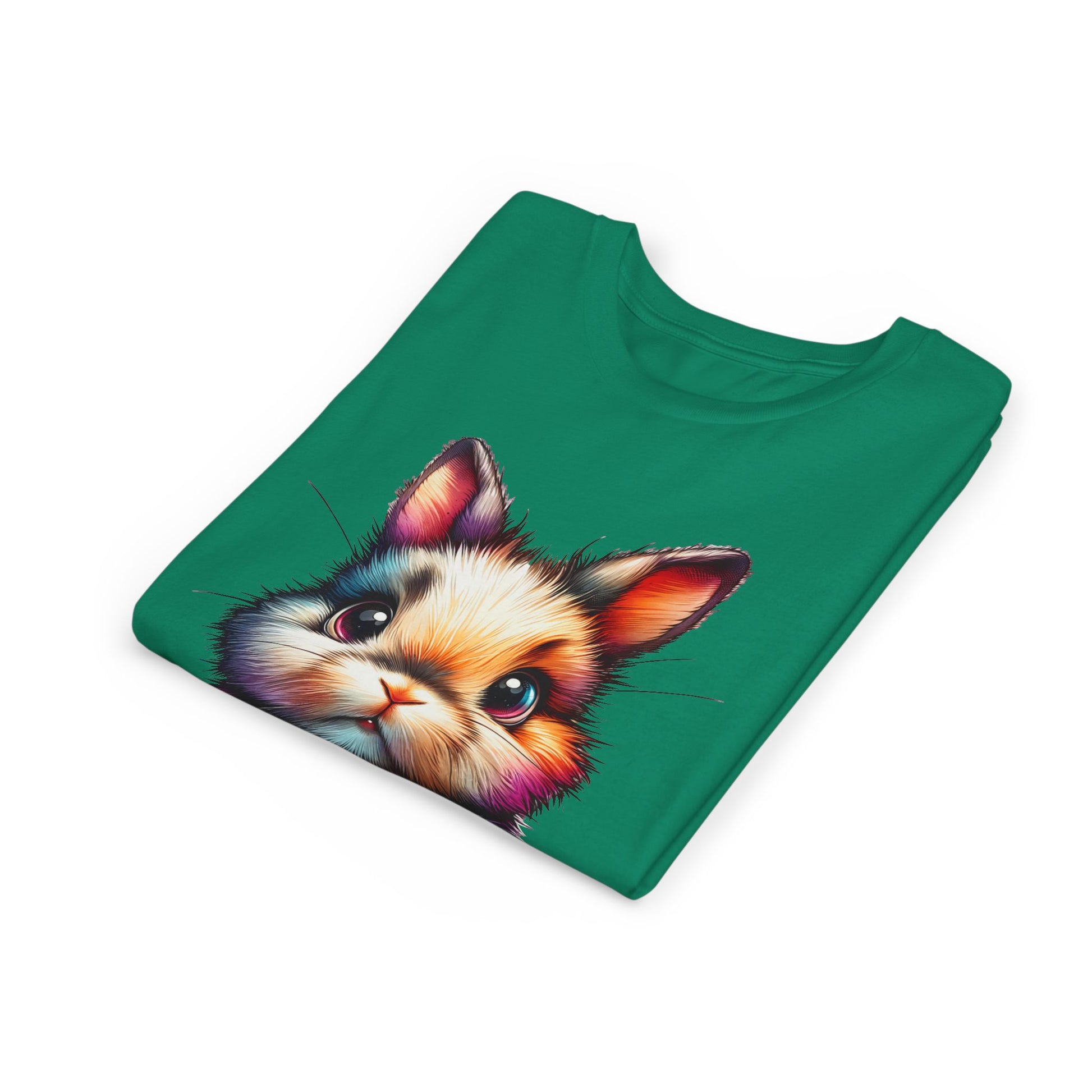 Colorful Bunny Youth Short Sleeve Tee