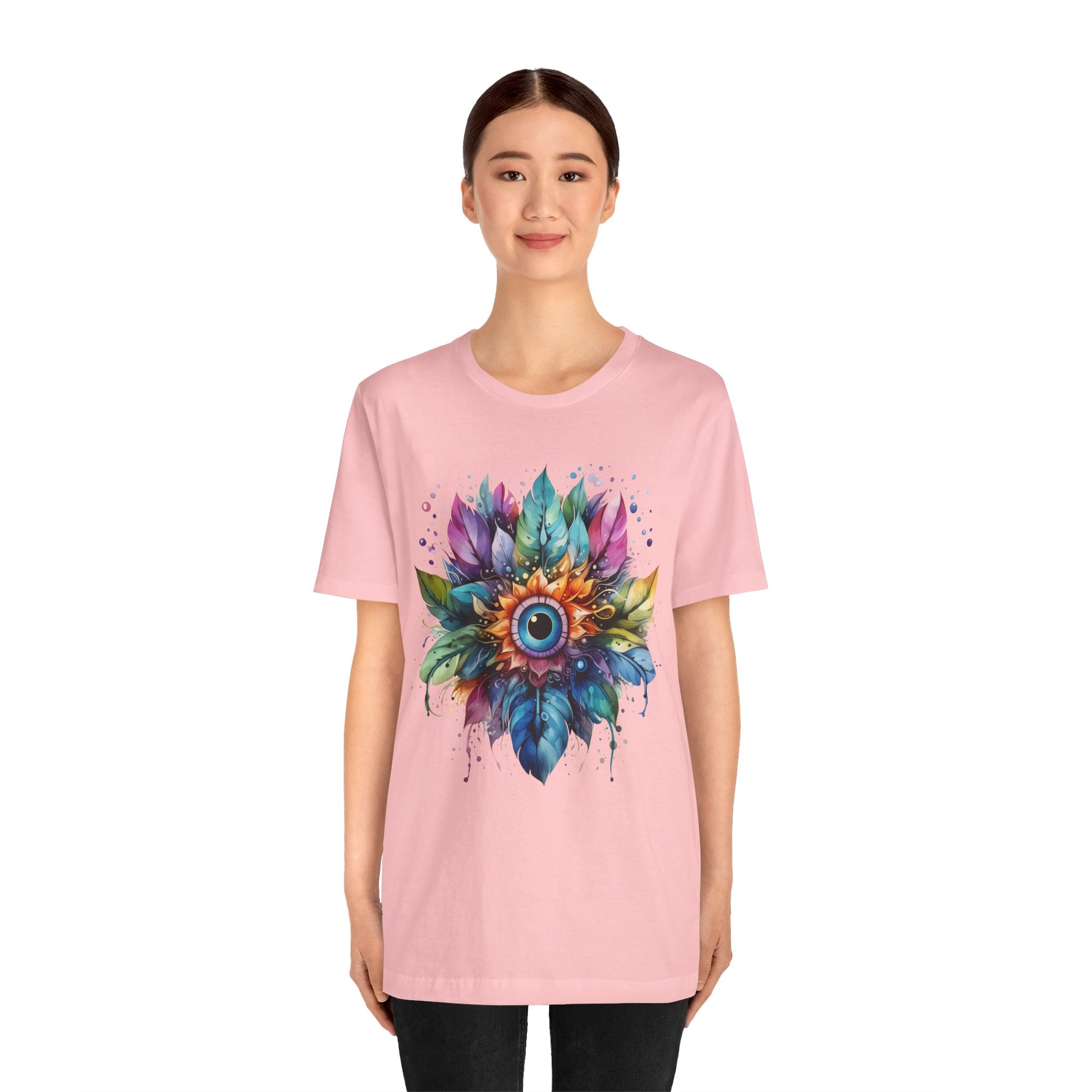 Colorful Eye Design Unisex Tee