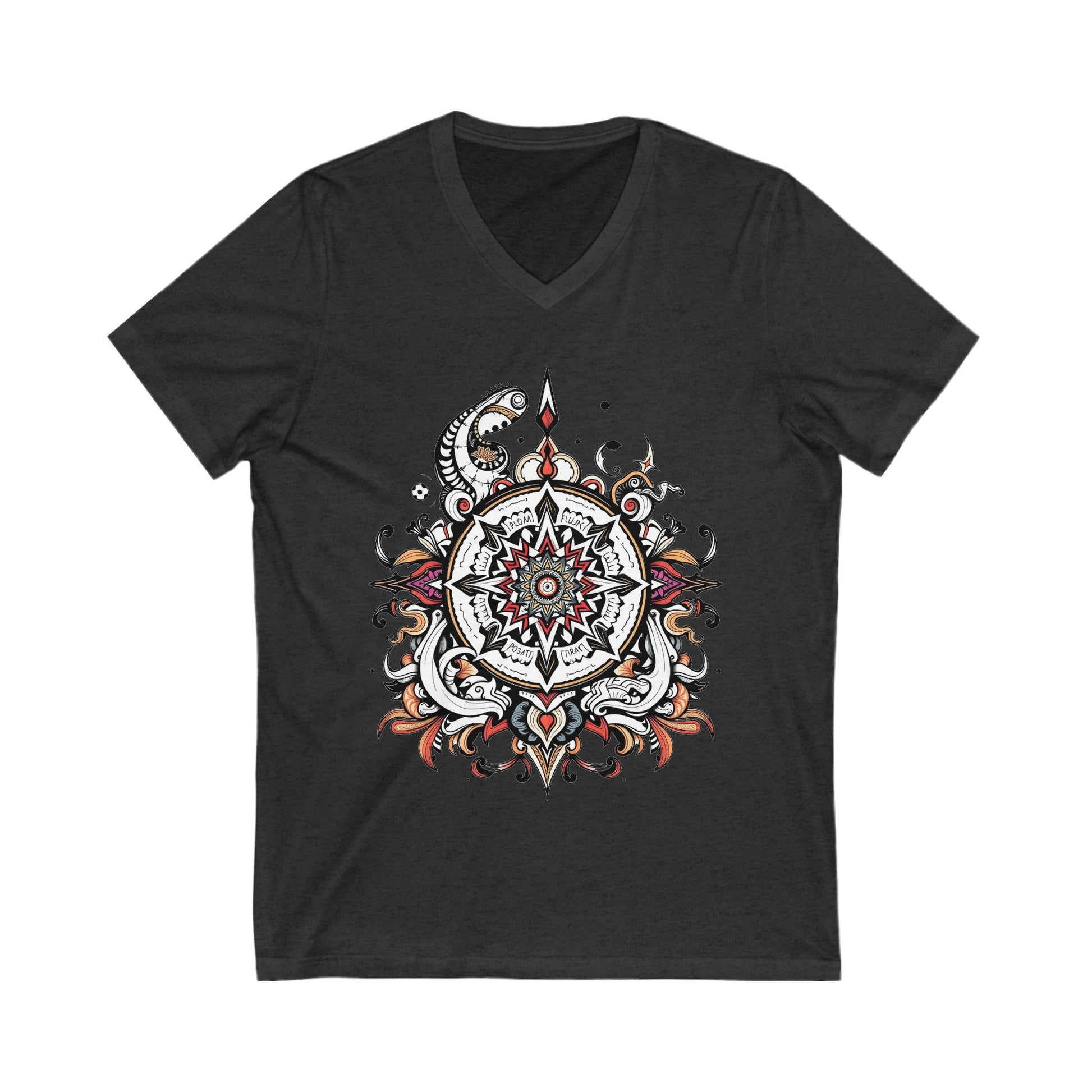 Colorful Mandala V-Neck
