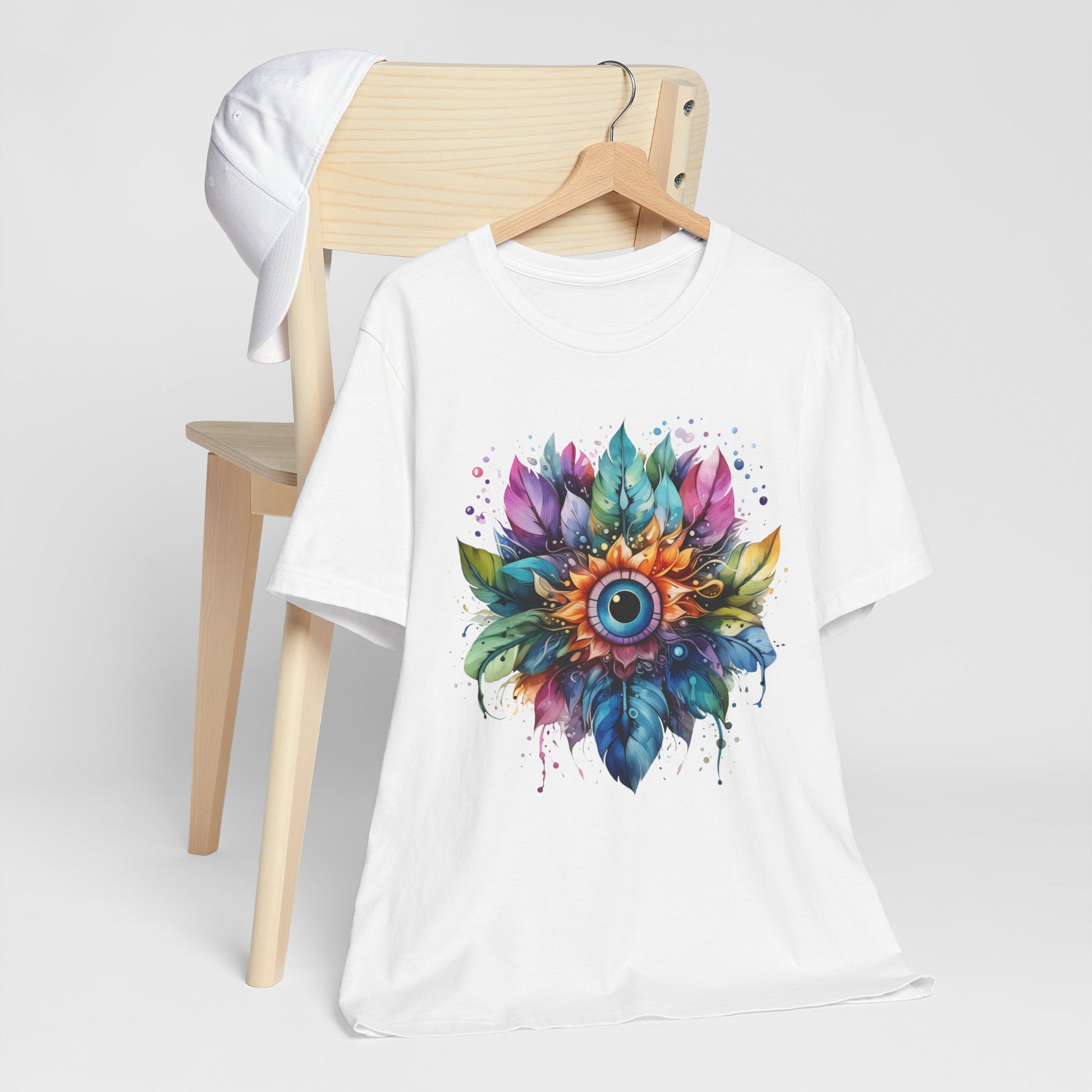 Colorful Eye Design Unisex Tee