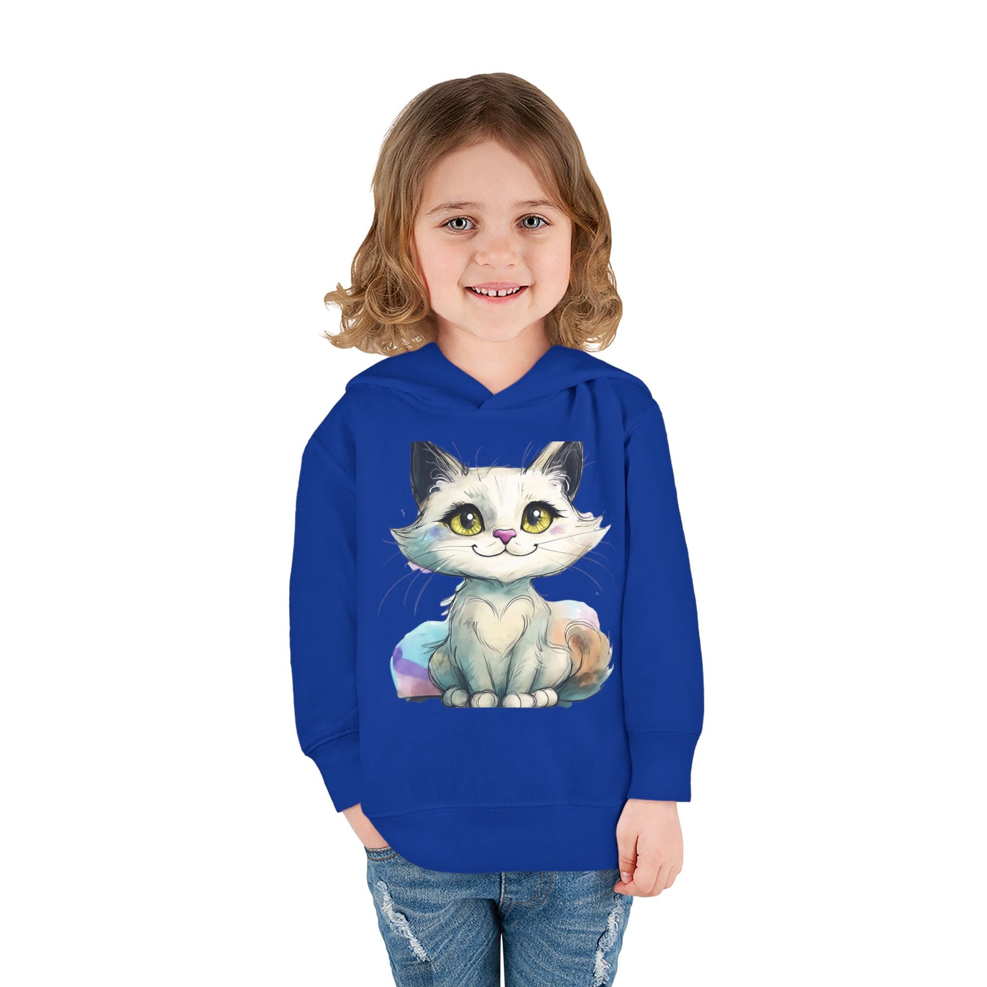 Cute Cat Toddler Hoodie