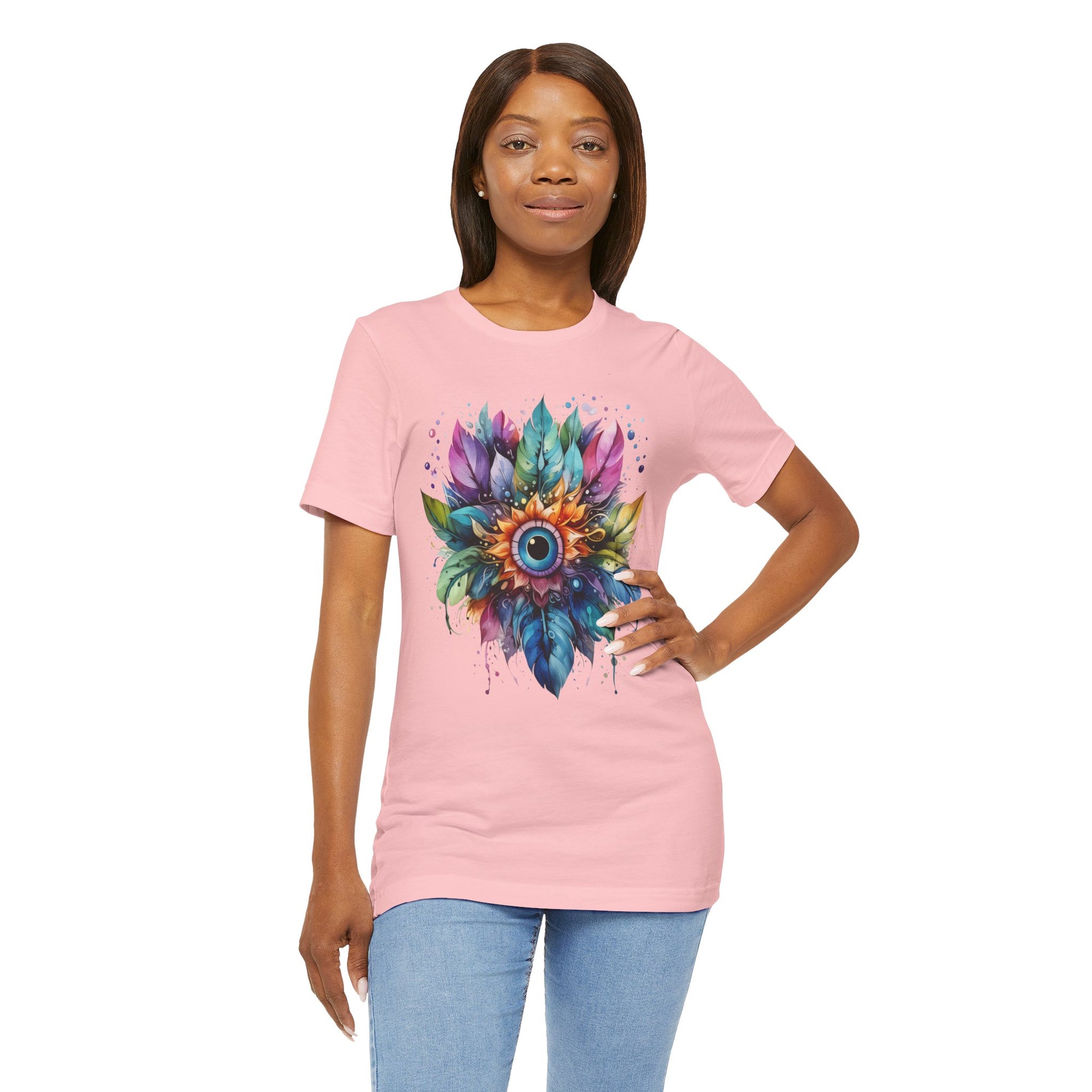 Colorful Eye Design Unisex Tee