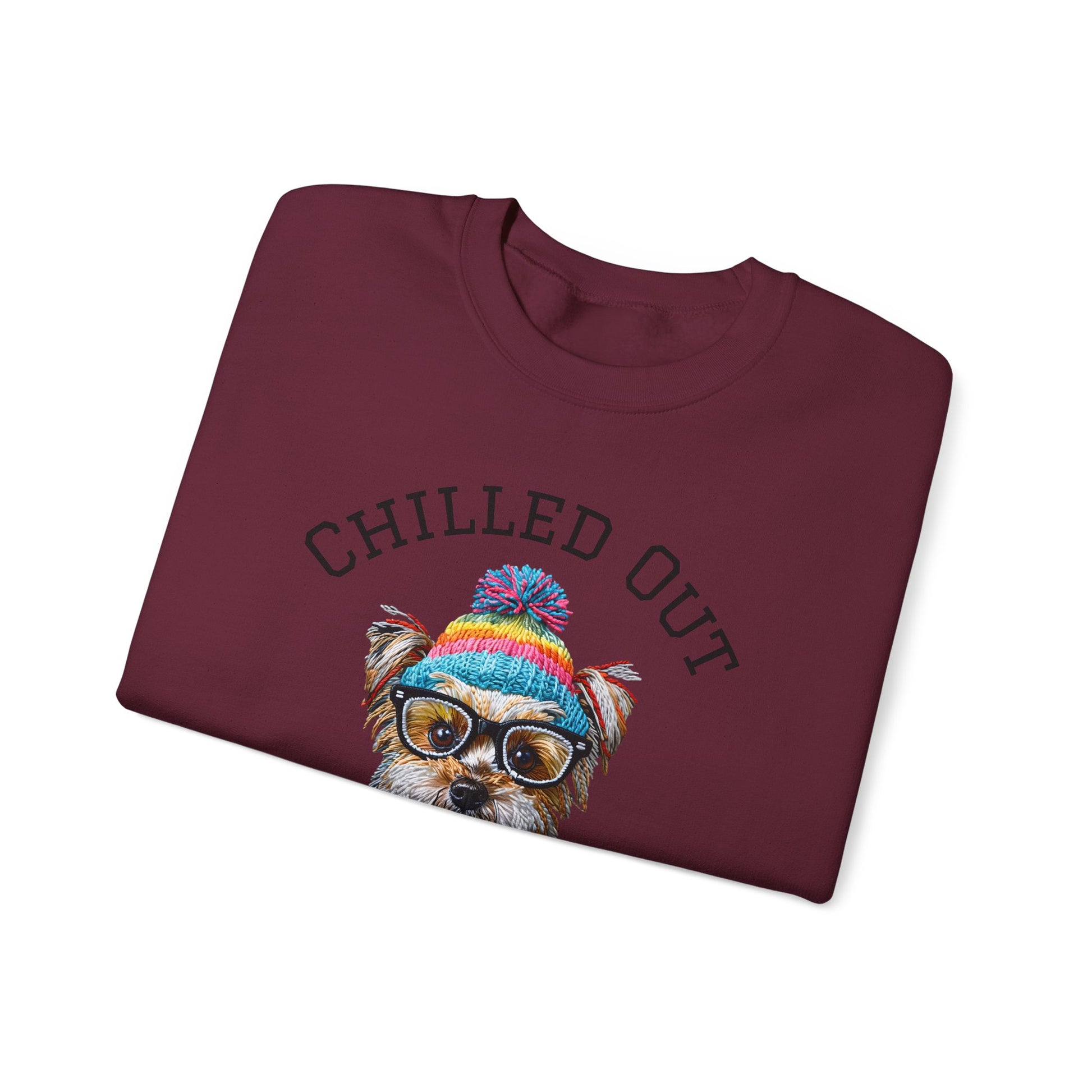 Chilled Out Yorkie Sweatshir