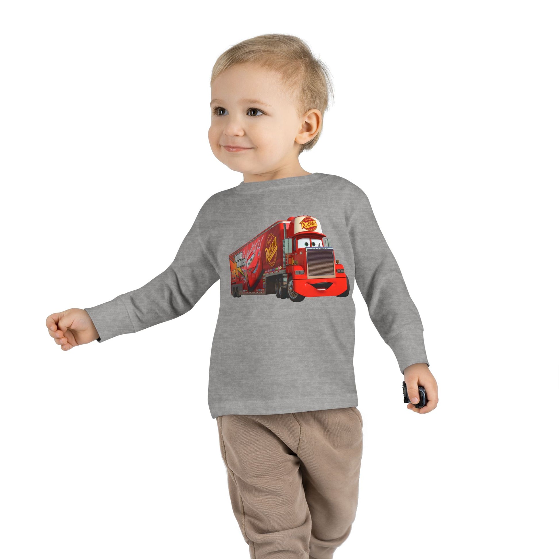 Toddler Truck Long Sleeve Tee