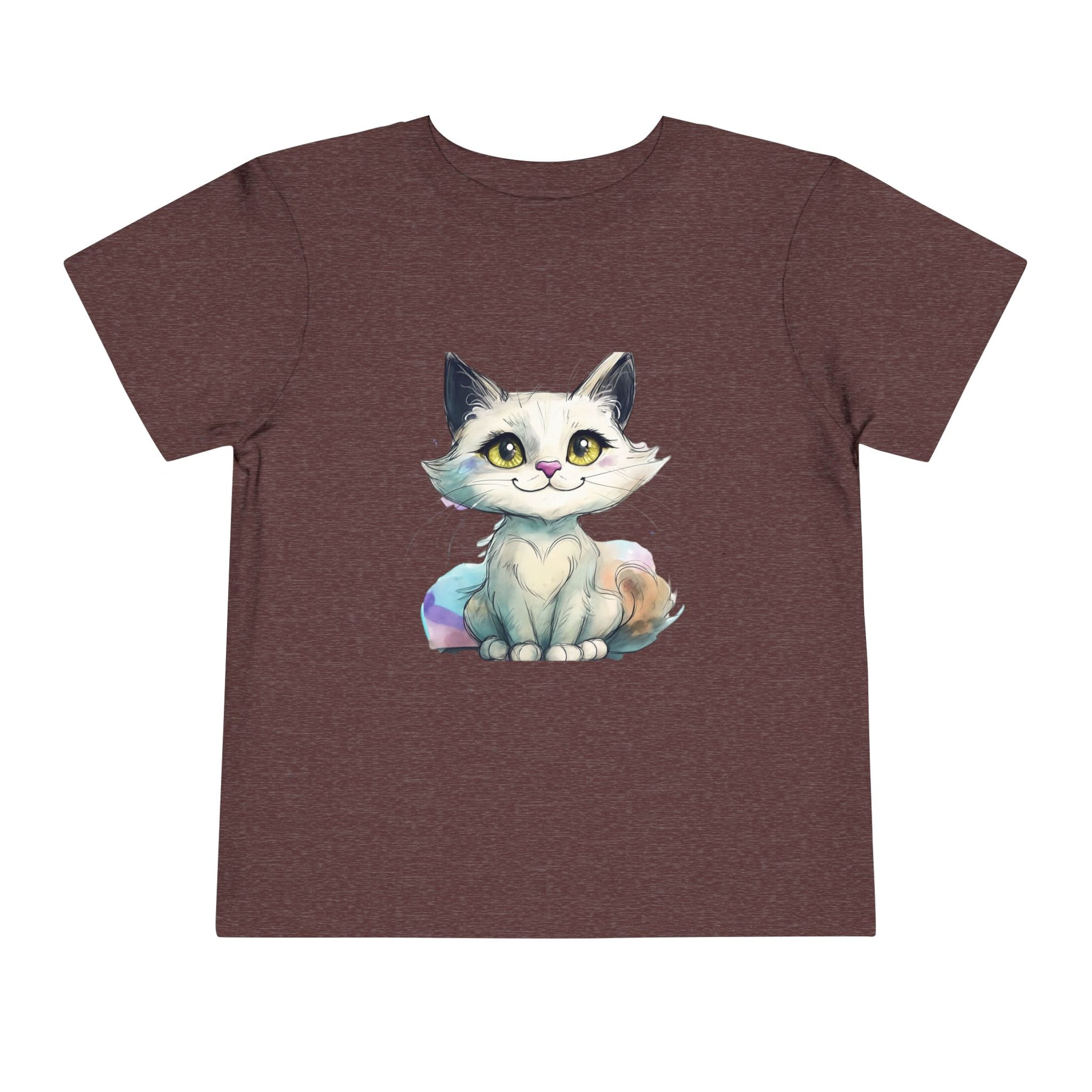 Adorable Cat Toddler Tee