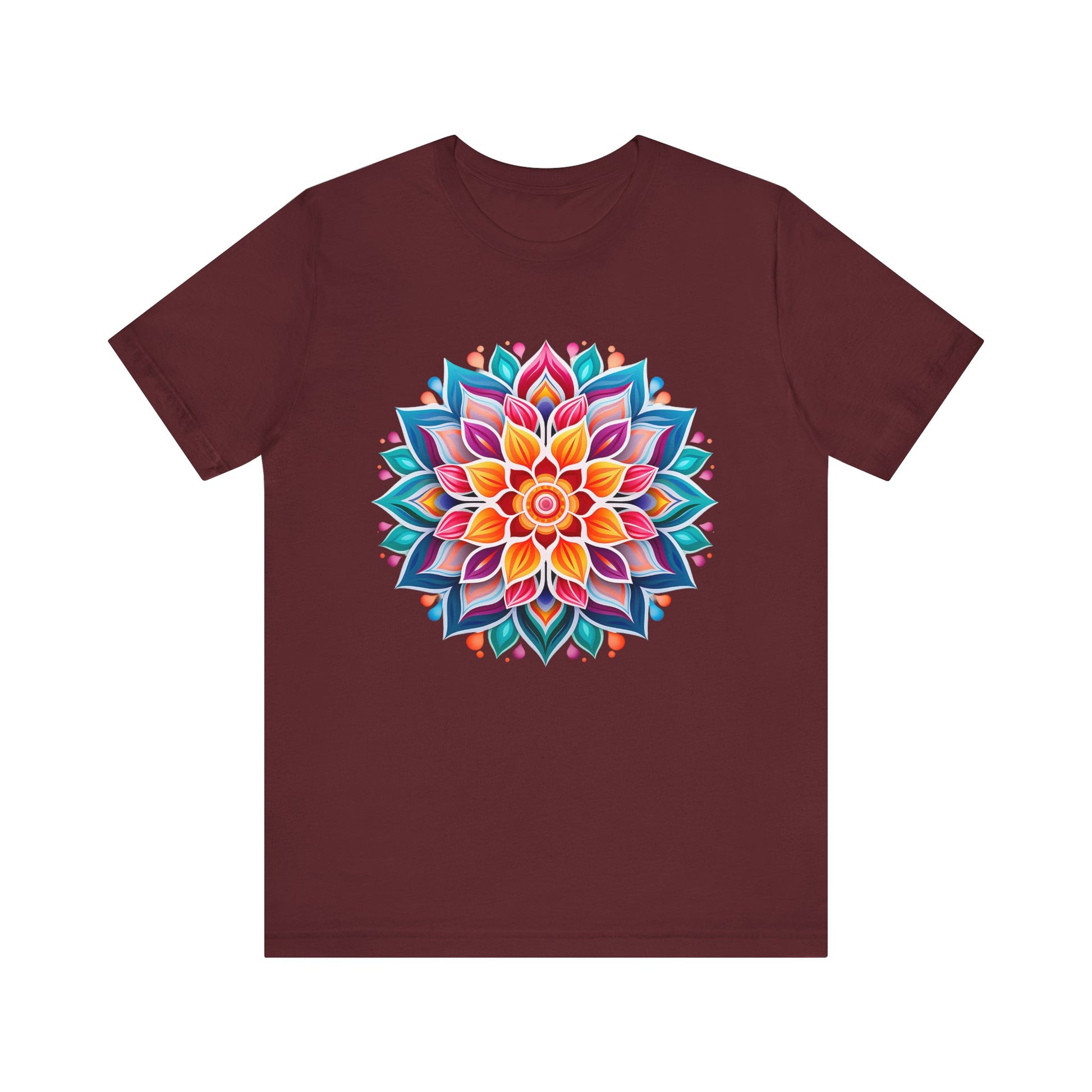 Vibrant Mandala Graphic Tee