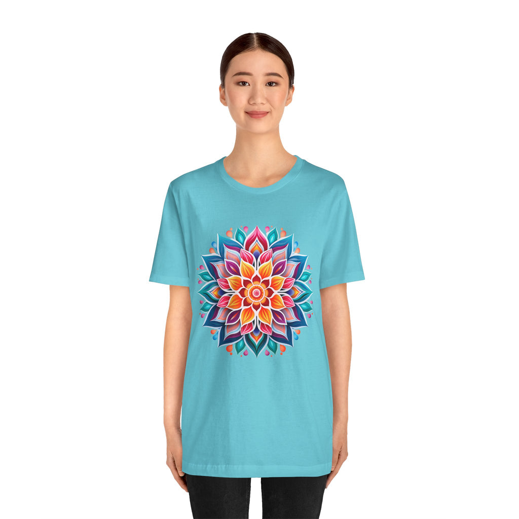 Vibrant Mandala Graphic Tee