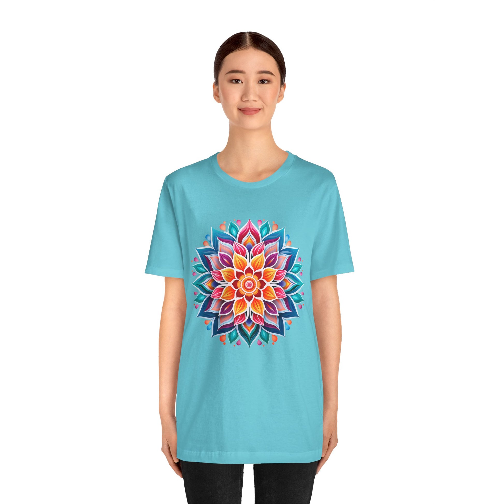 Vibrant Mandala Graphic Tee