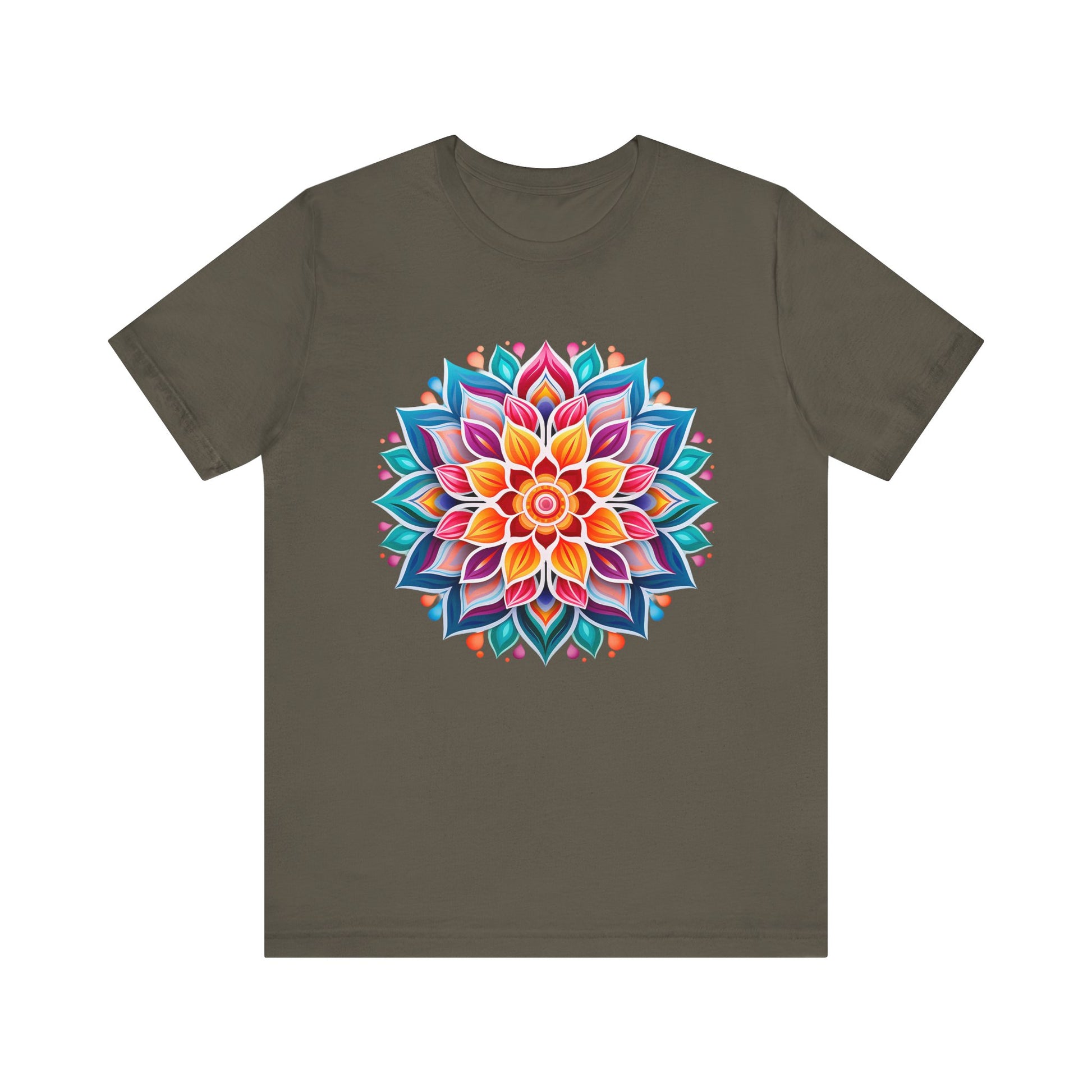 Vibrant Mandala Graphic Tee