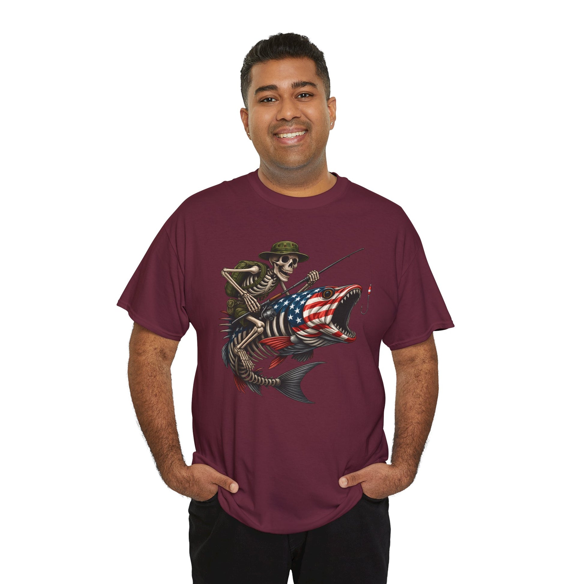 Fishing Skeleton Tee