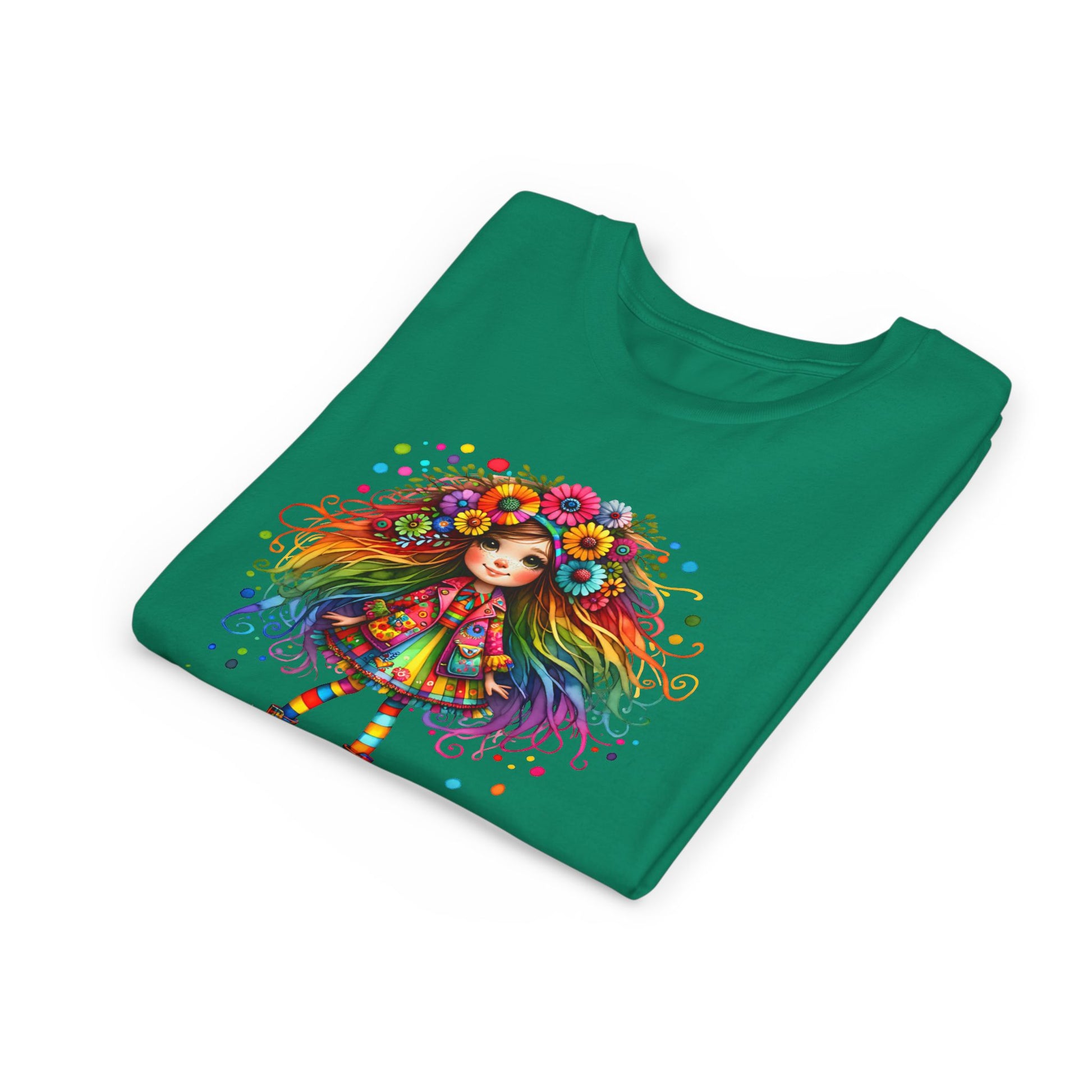 Whimsical Flower Child Youth Tee