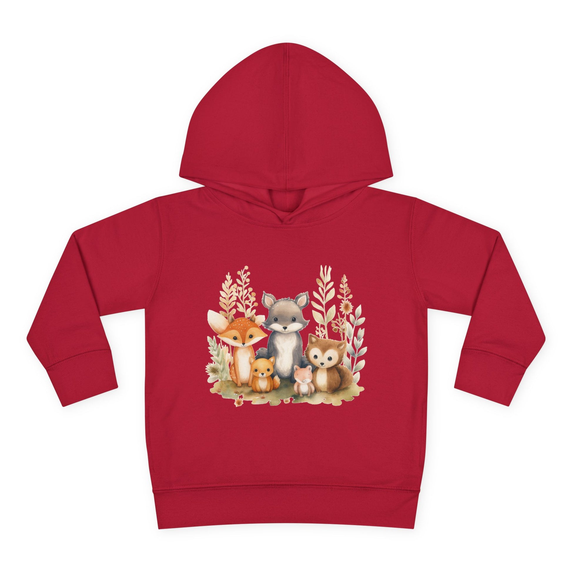 Whimsical Animal Toddler Hoodie