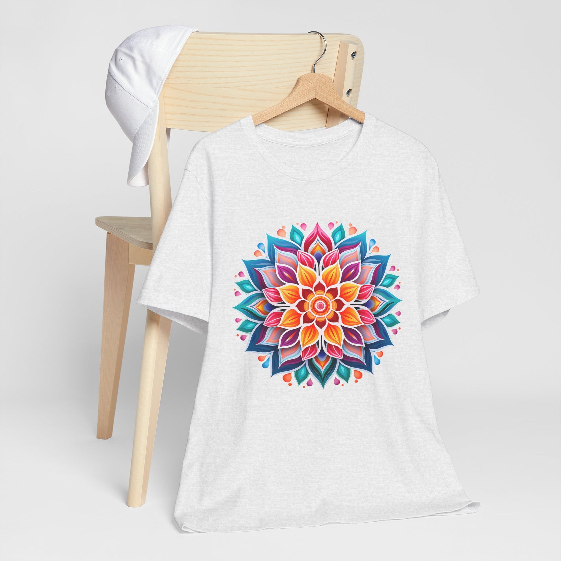 Vibrant Mandala Graphic Tee