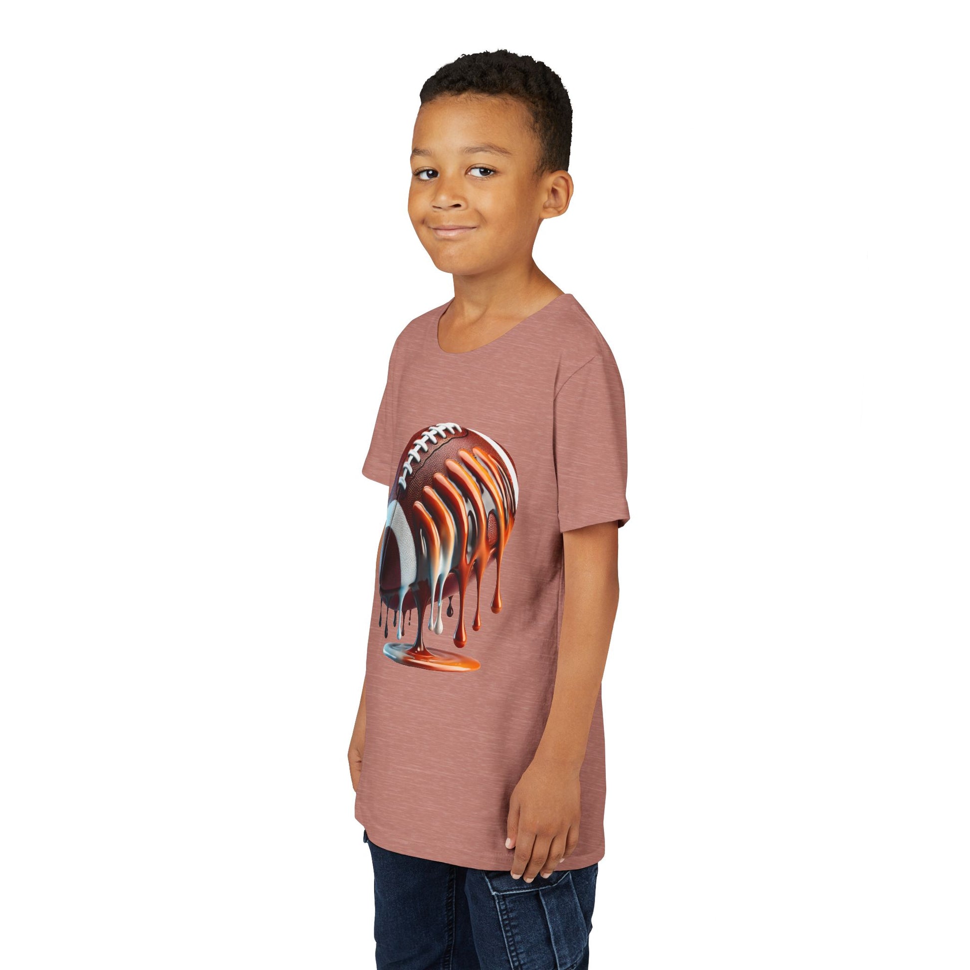 Dripping Football Youth Tee