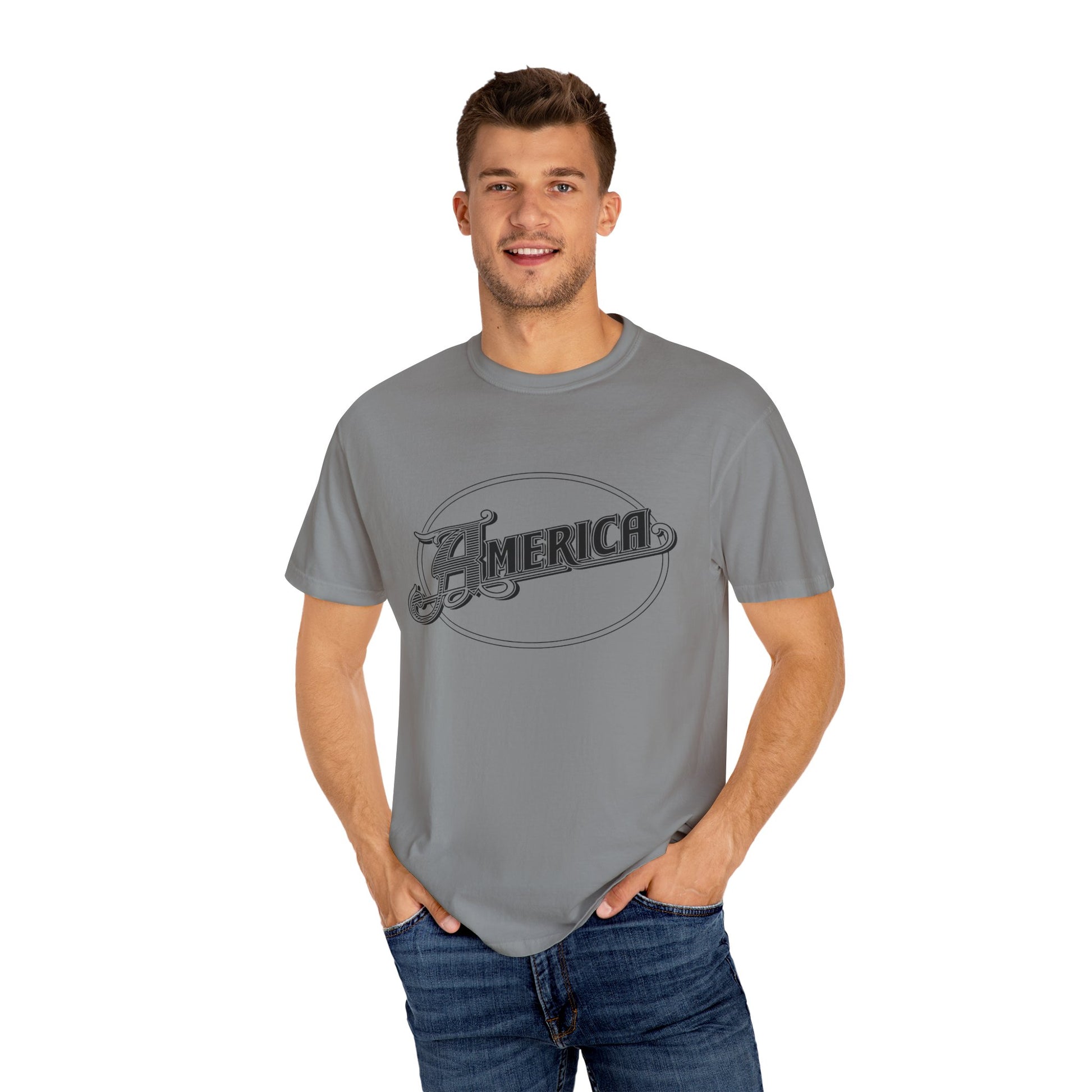 America Vintage Garment-Dyed T-Shirt