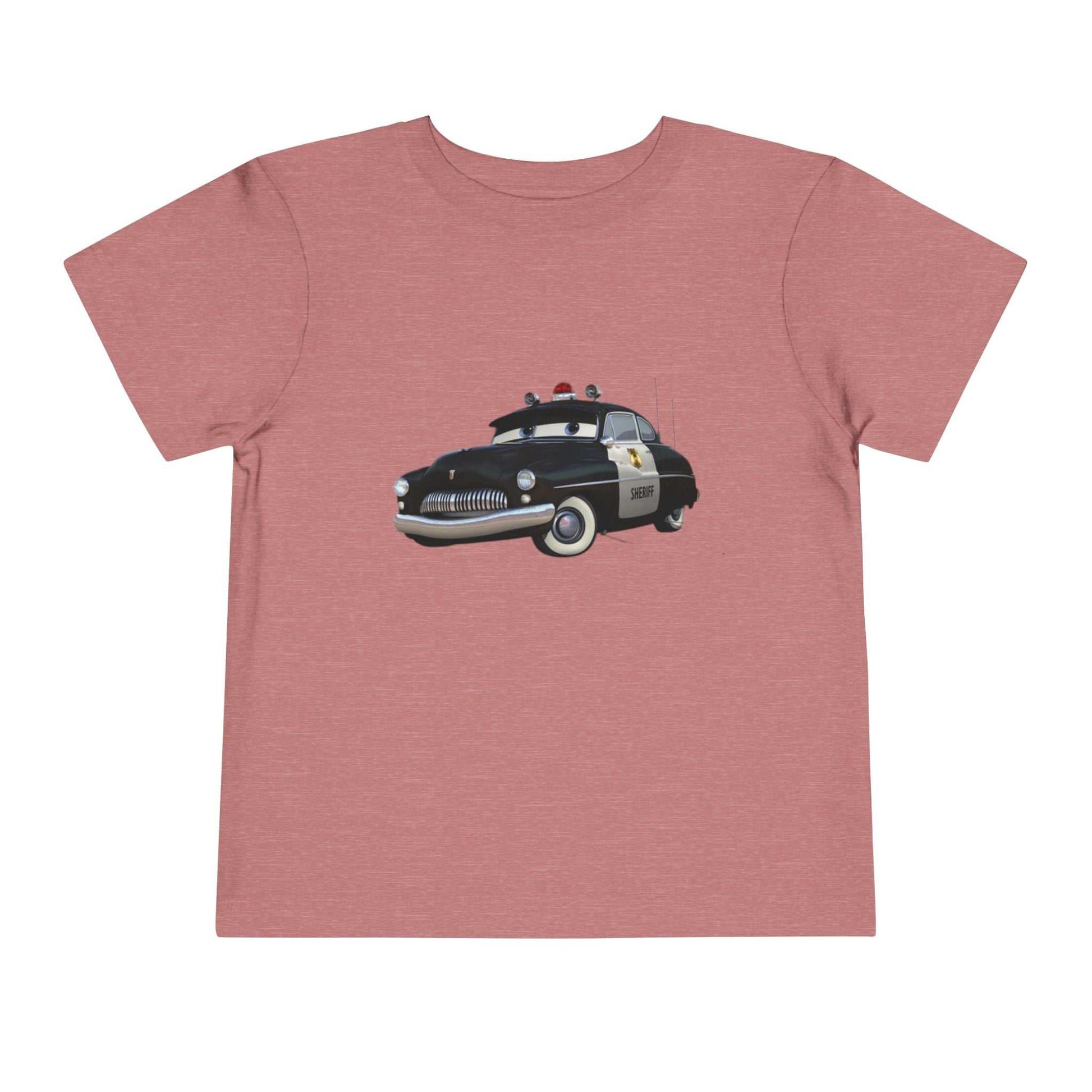 Police Car Toddler Tee