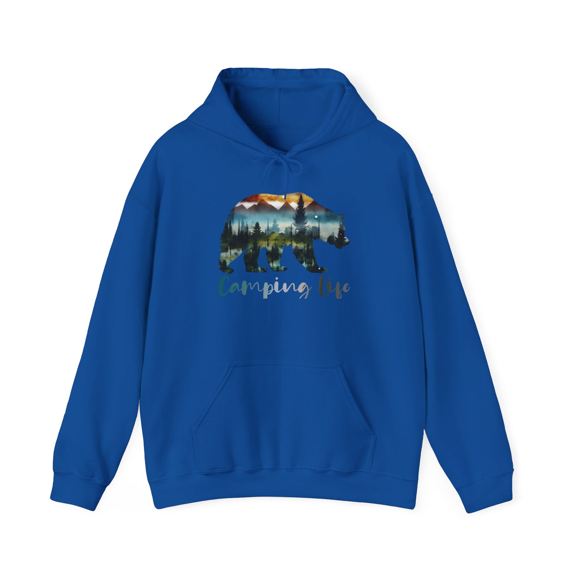 Camping Life Bear Hoodie