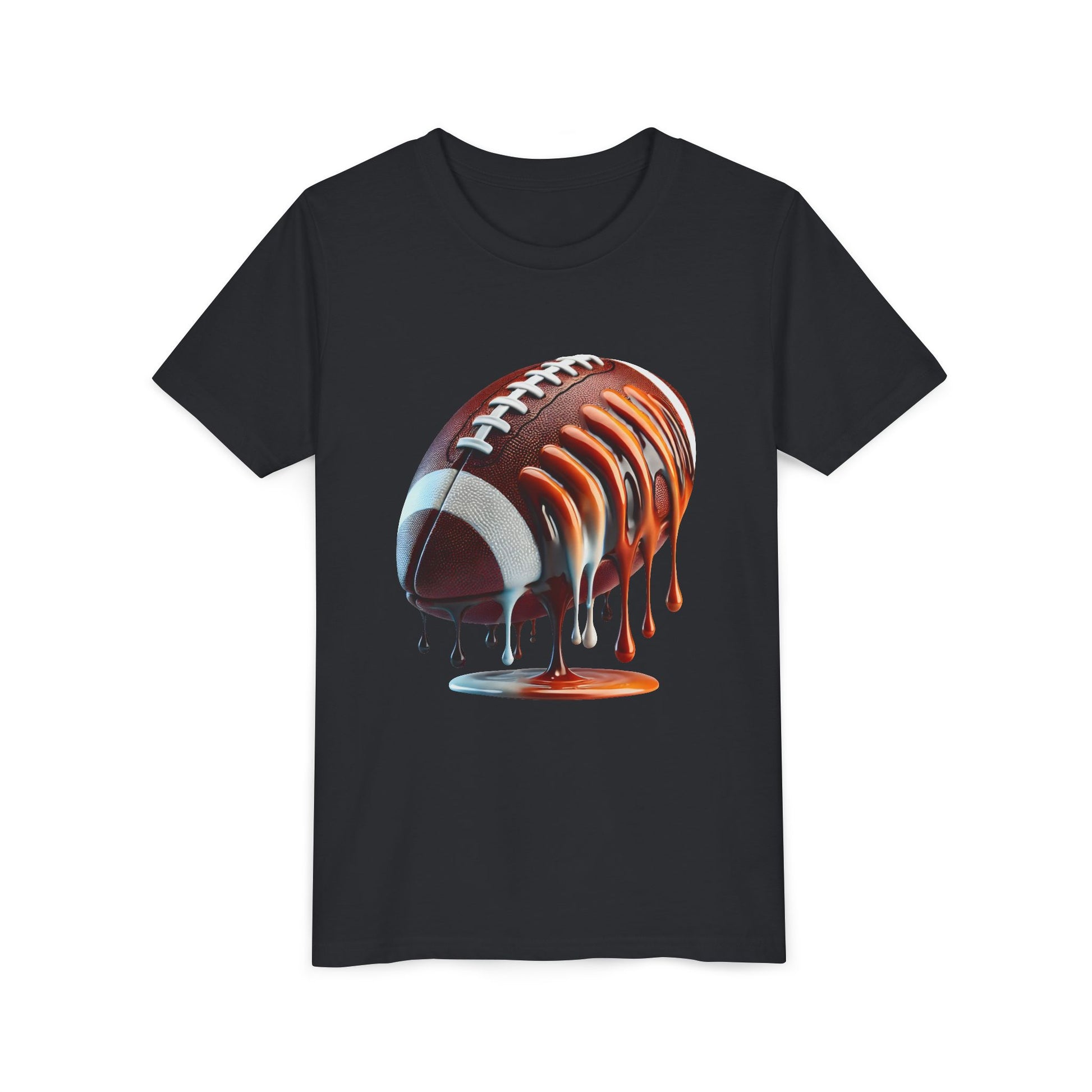 Dripping Football Youth Tee