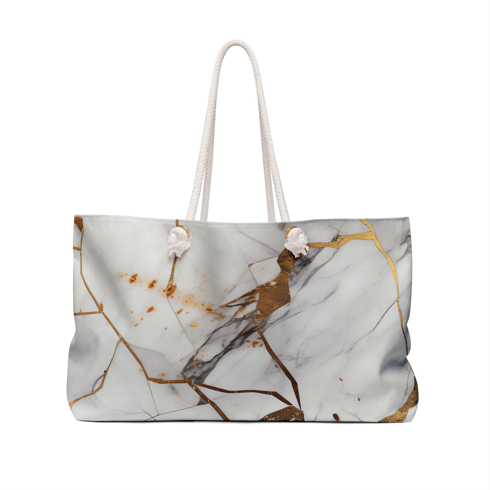 Marble Chic Weekender Bag