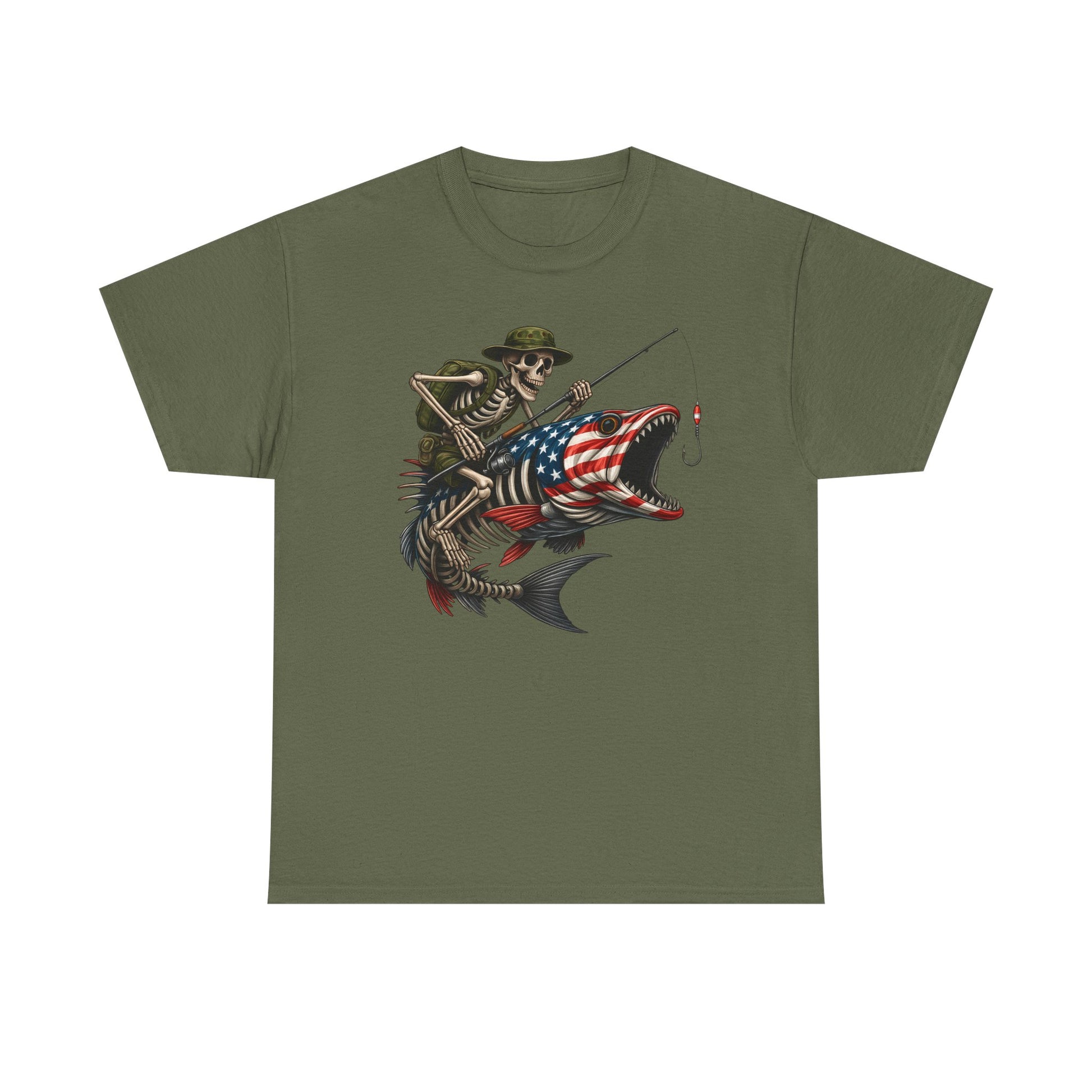 Fishing Skeleton Tee