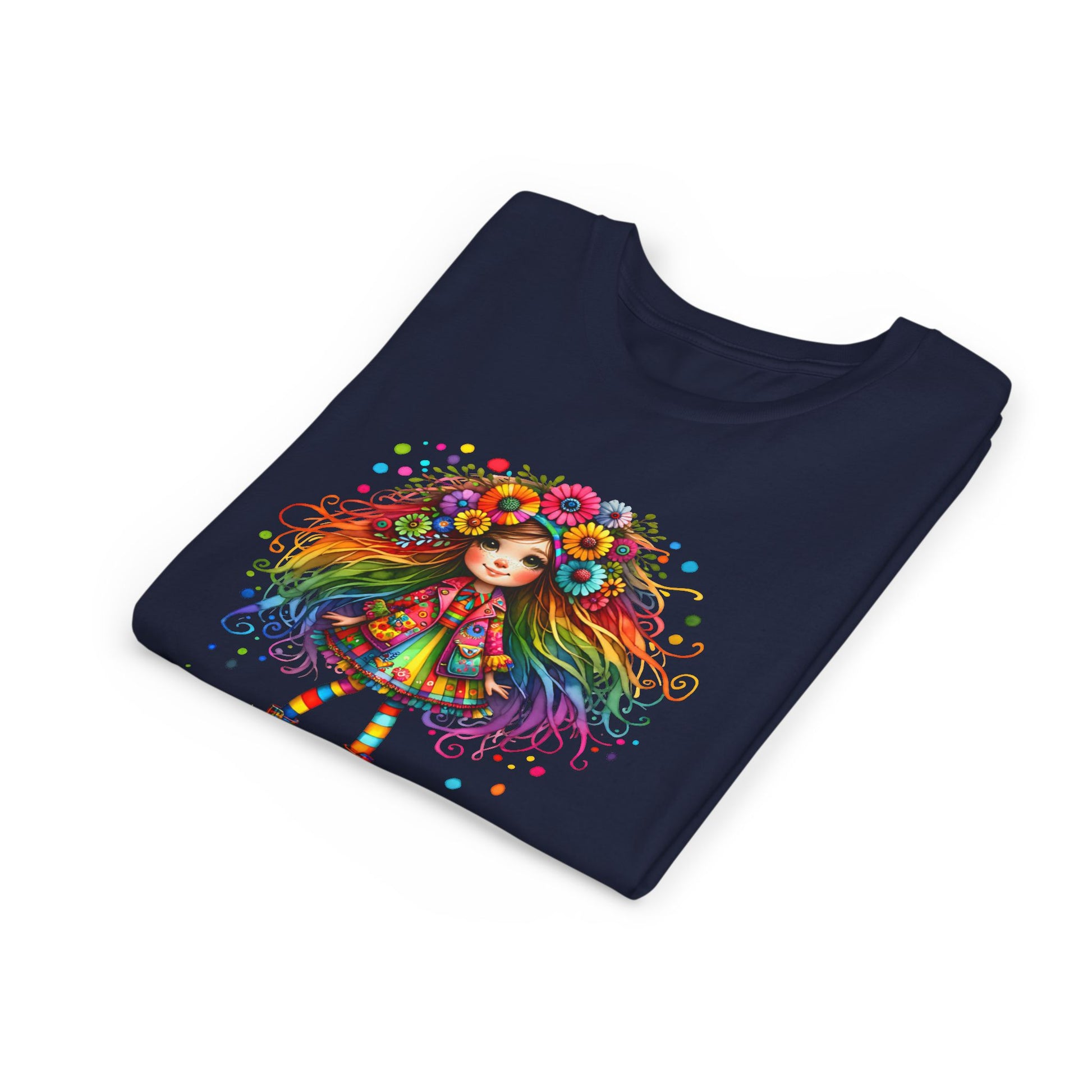 Whimsical Flower Child Youth Tee
