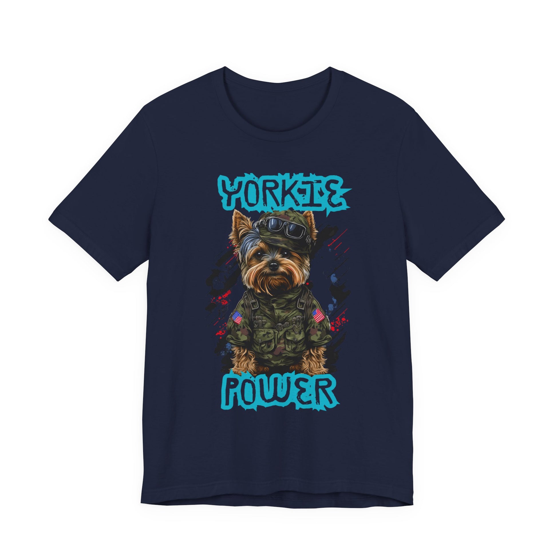Yorkie Power Unisex Tee