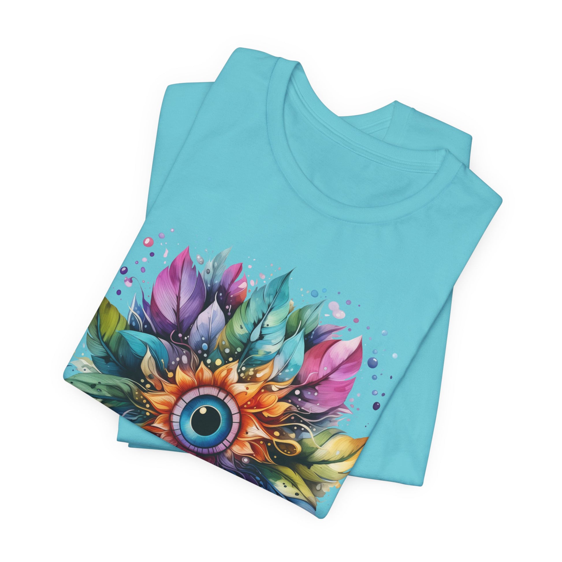 Colorful Eye Design Unisex Tee