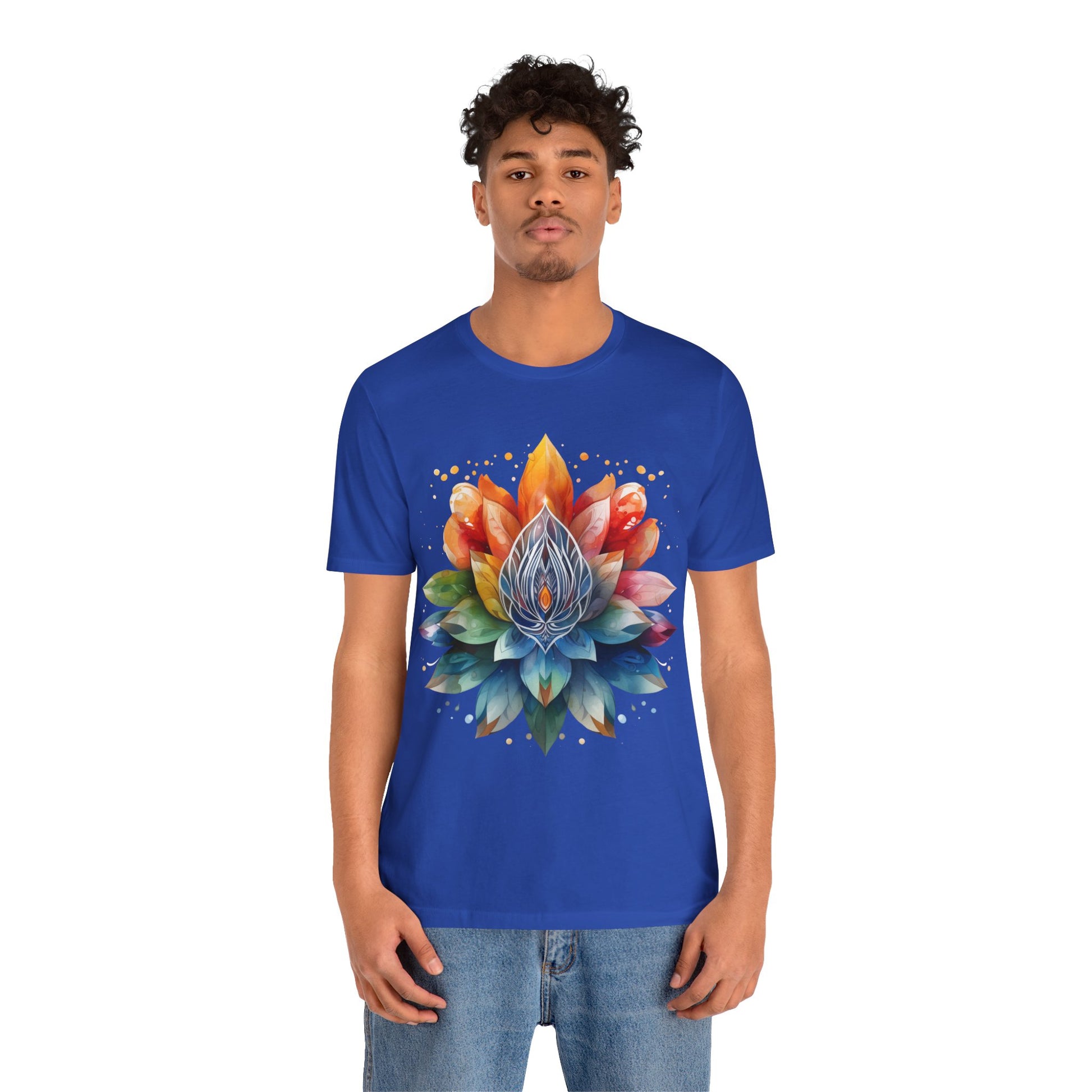 Colorful Lotus Flower T-Shirt