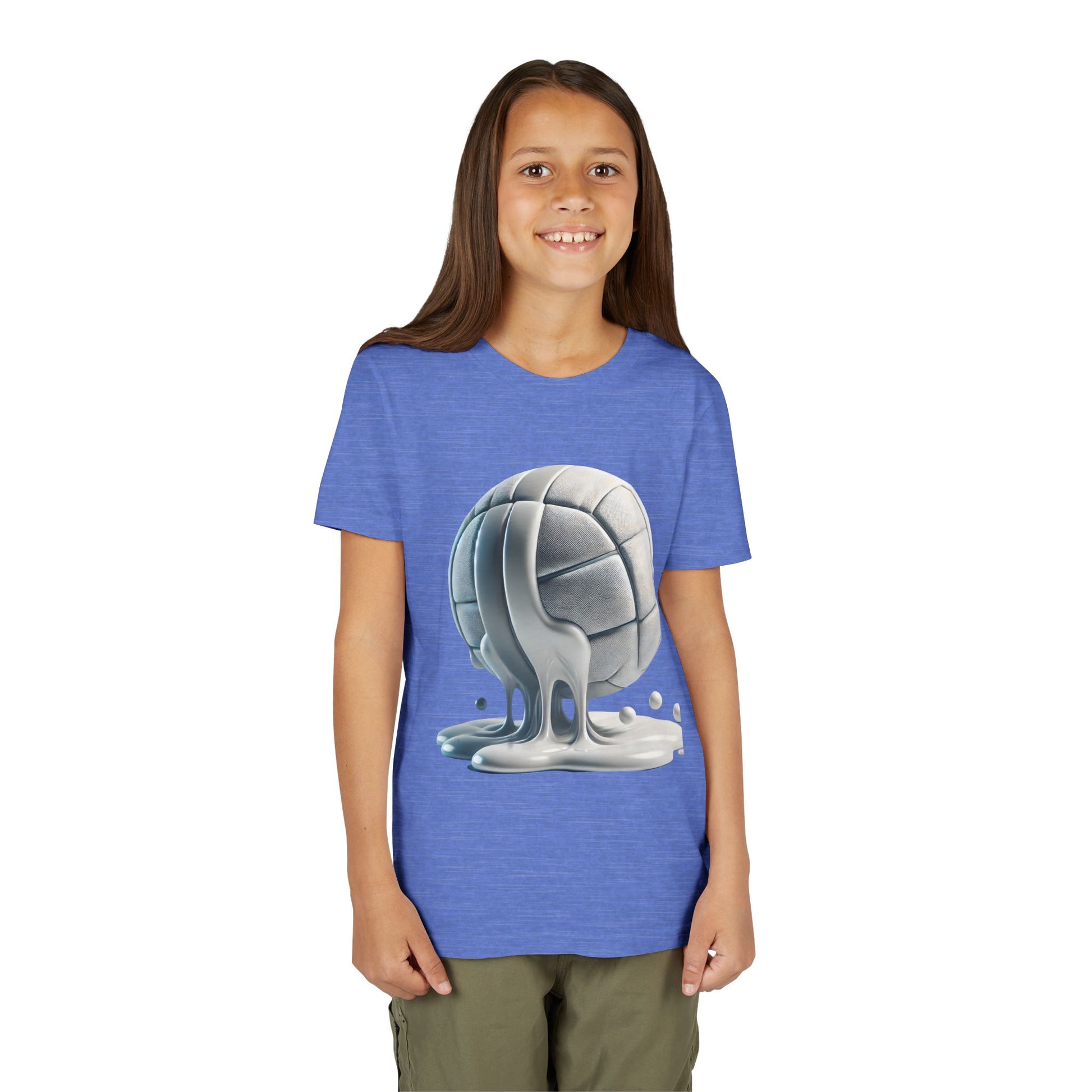 Cool Dripping Volleyball Youth Tee