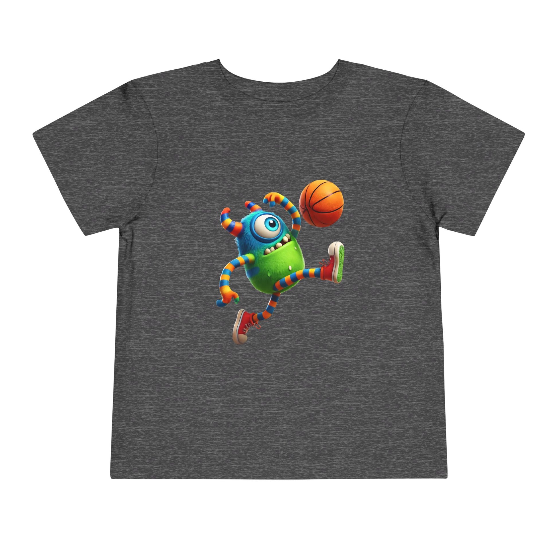 Playful Monster Toddler Tee, Fun Kids Shirt