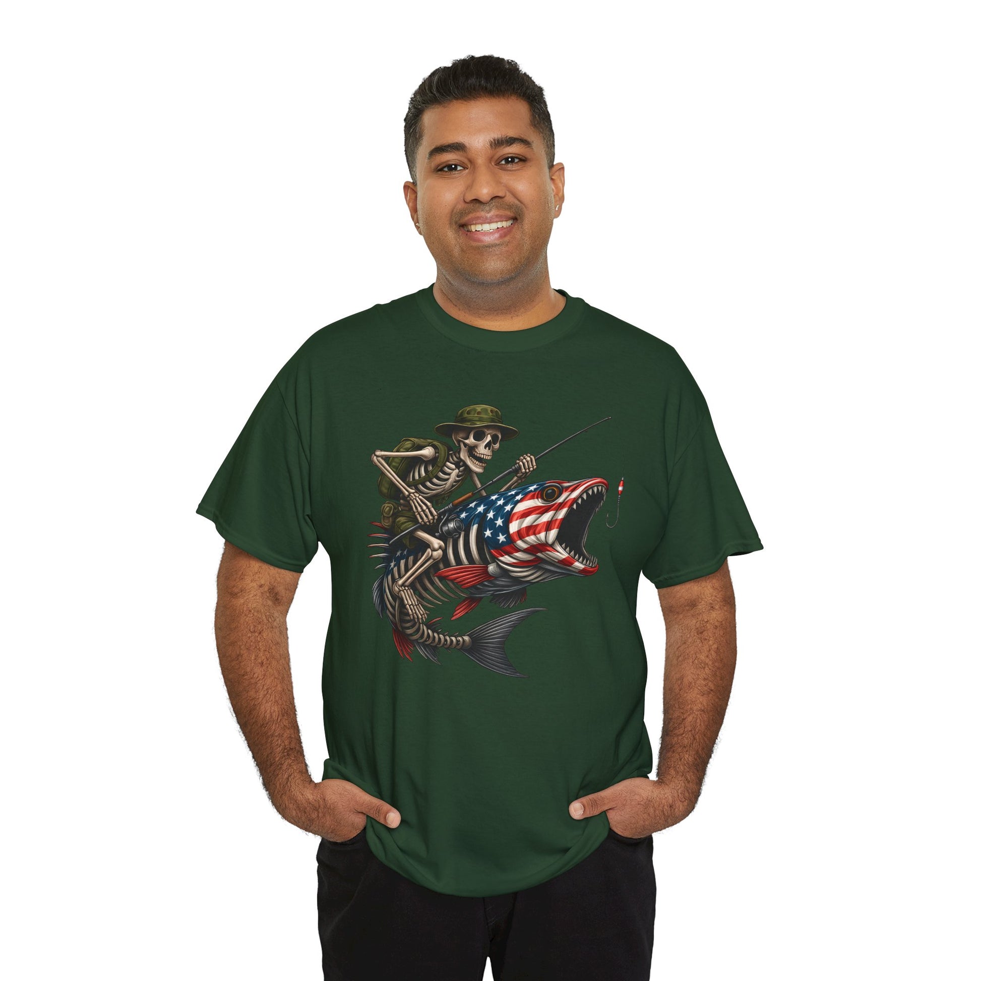 Fishing Skeleton Tee