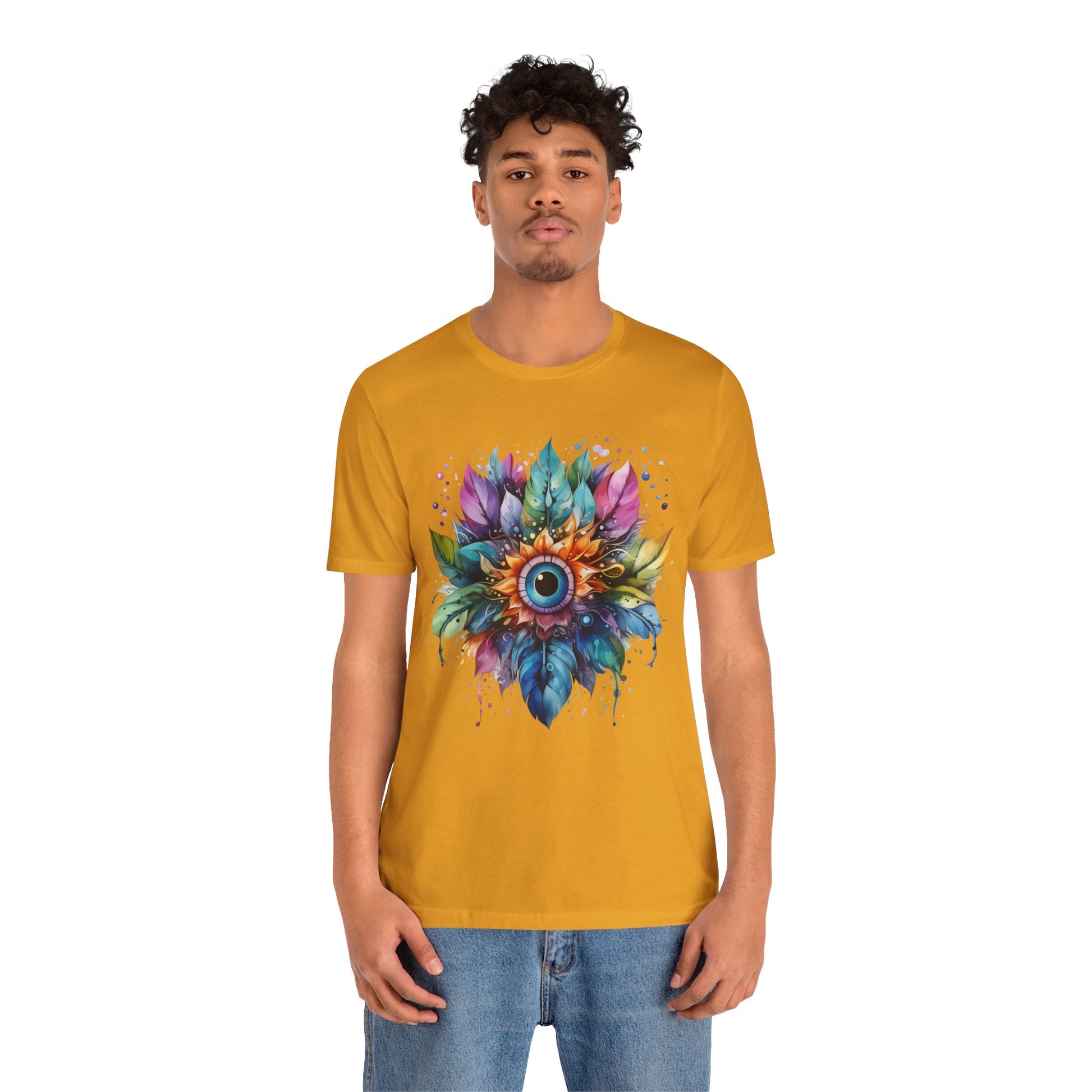 Colorful Eye Design Unisex Tee