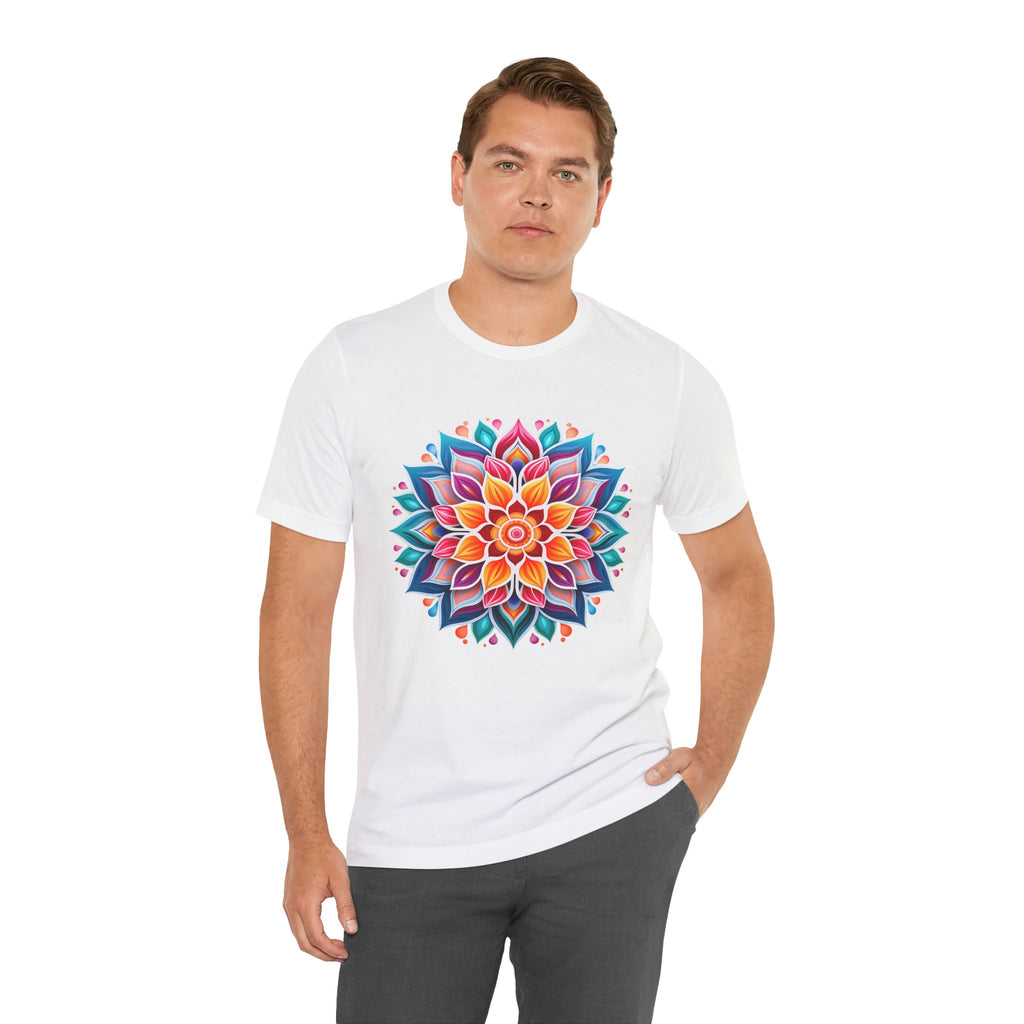 Vibrant Mandala Graphic Tee