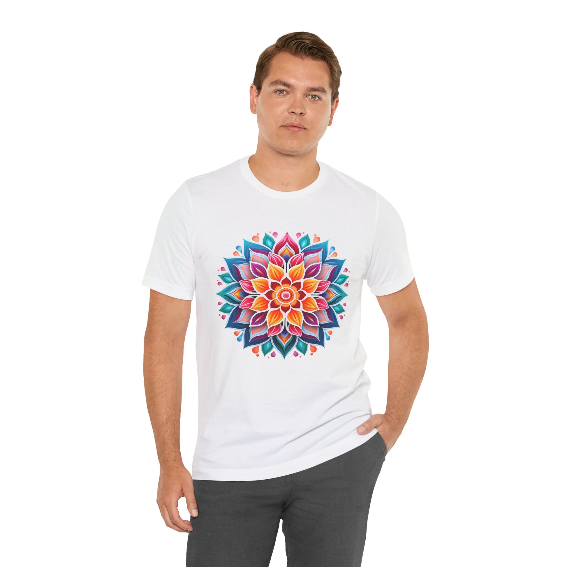 Vibrant Mandala Graphic Tee