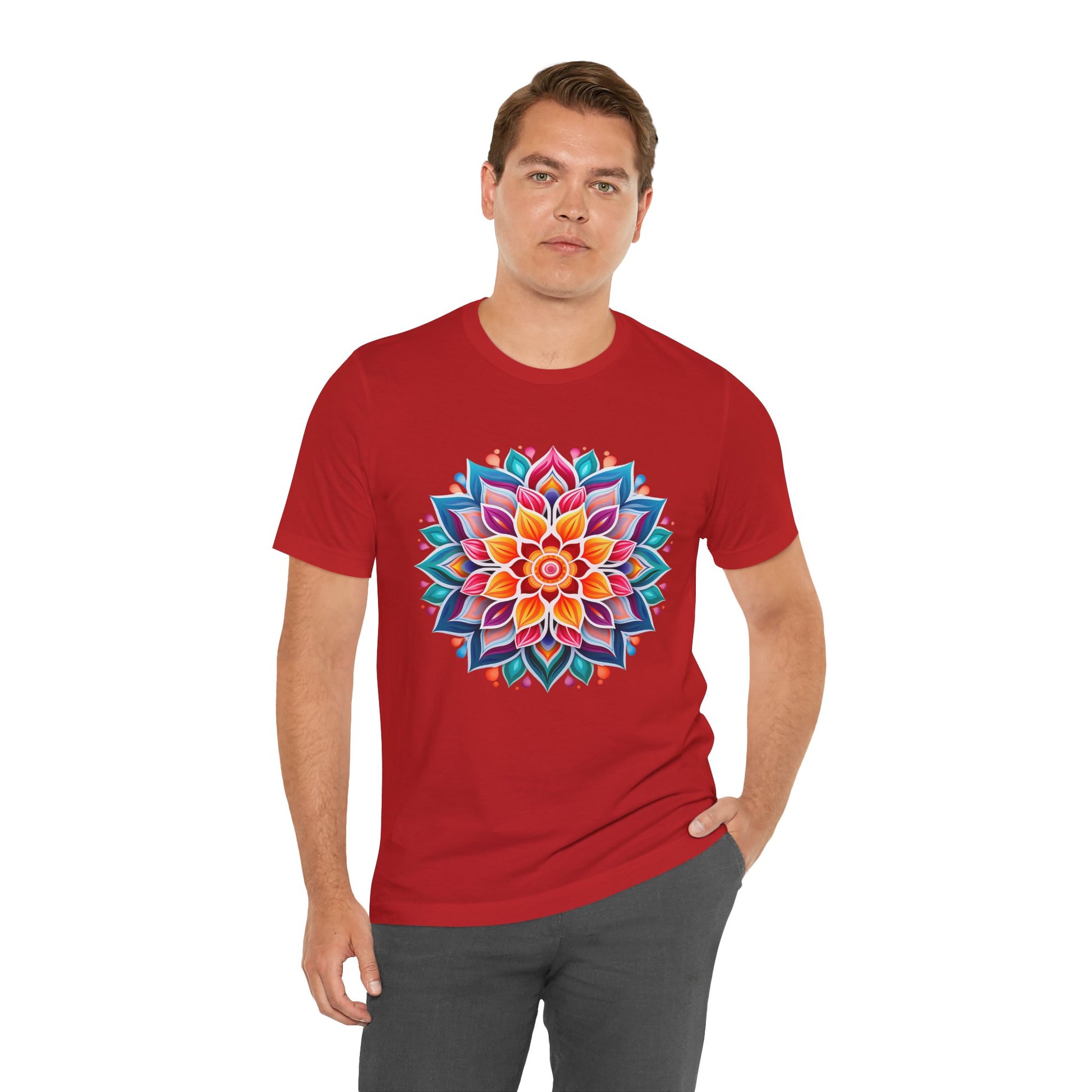 Vibrant Mandala Graphic Tee